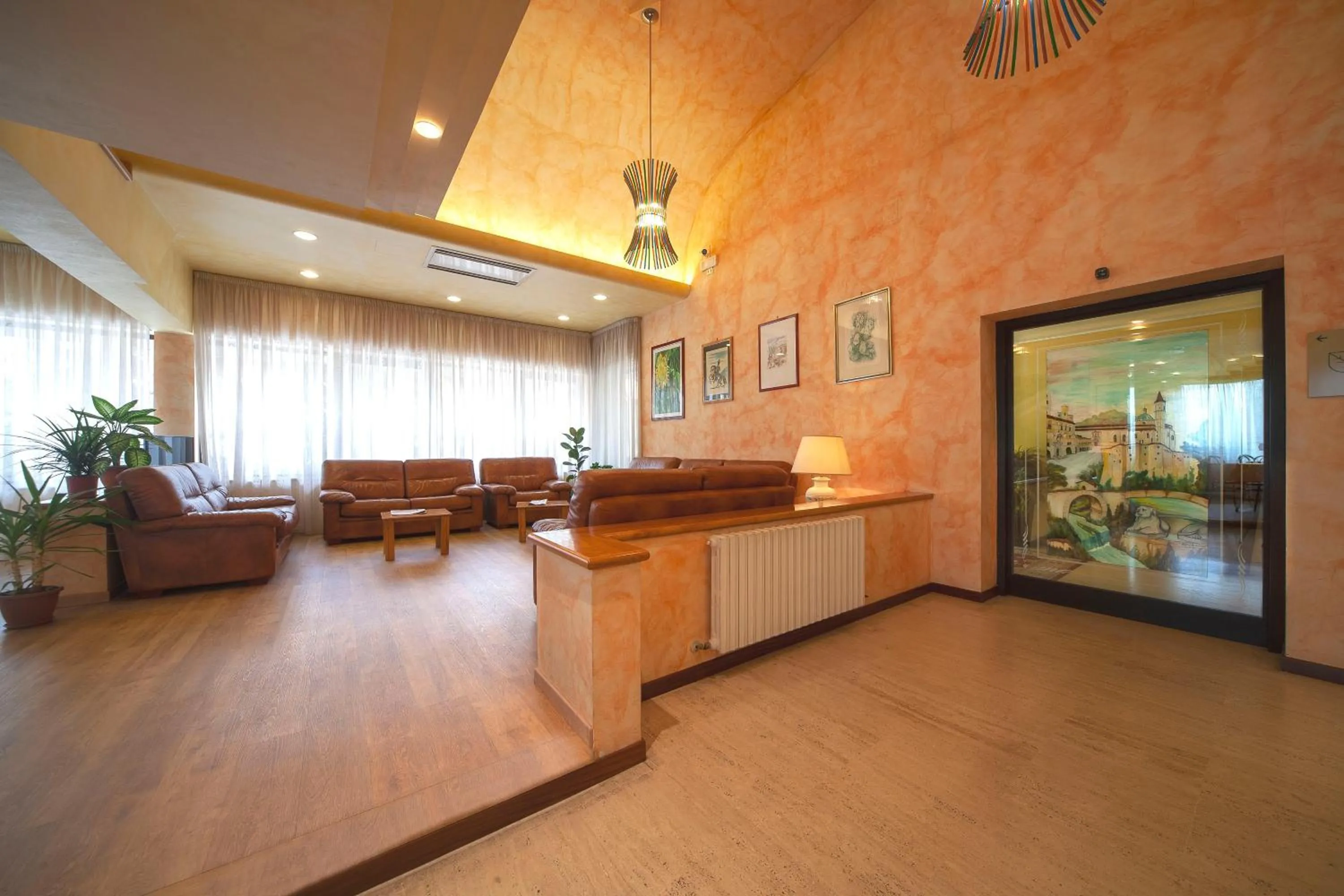 Lobby or reception in Hotel Pennile