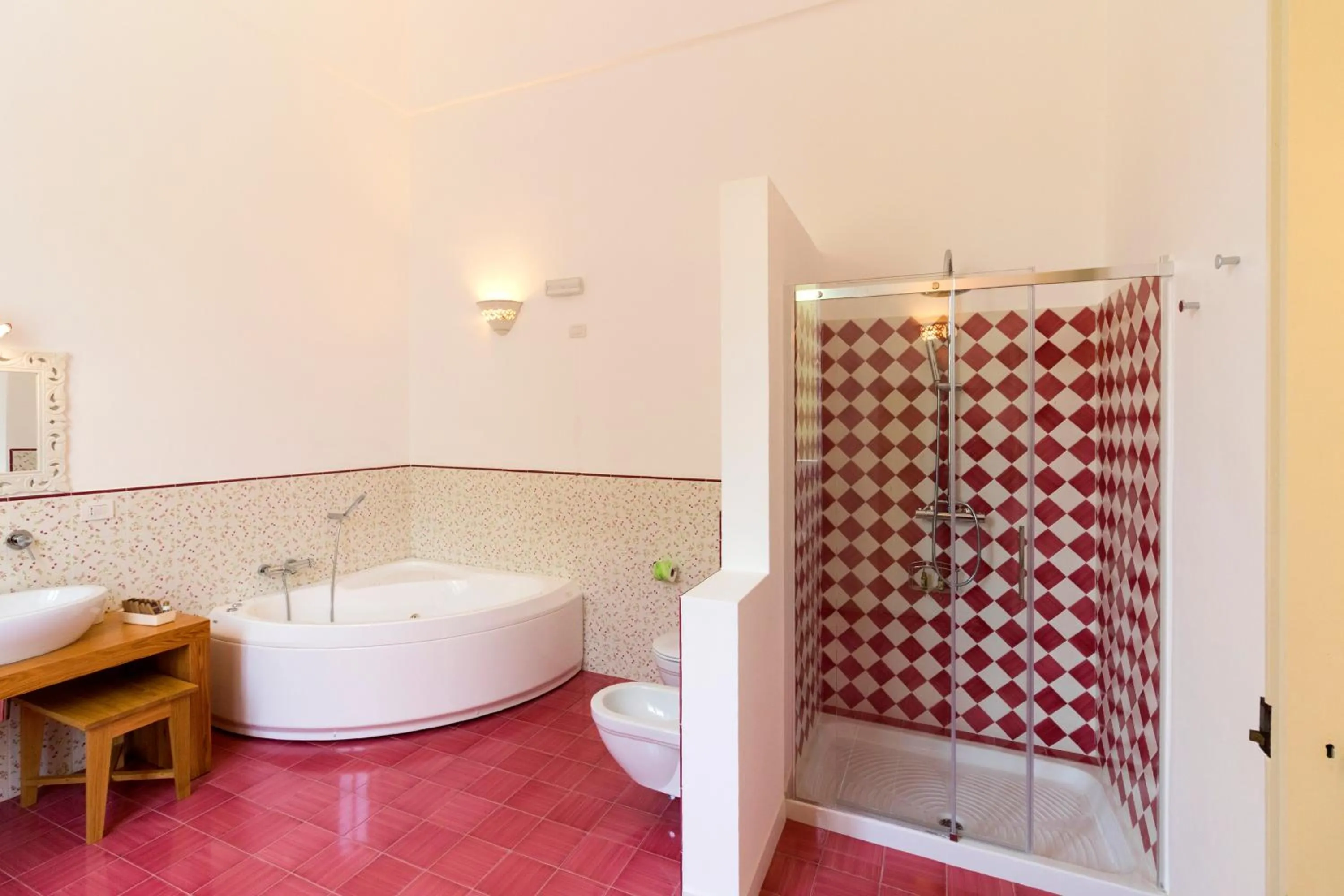 Shower in Casina Bardoscia