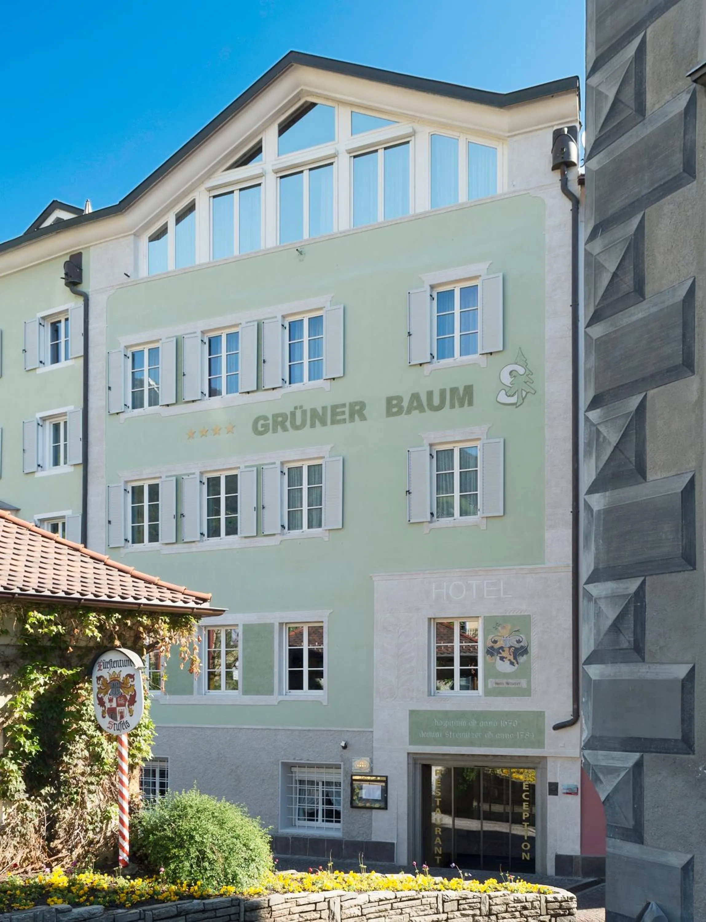 Facade/entrance in Hotel Grüner Baum