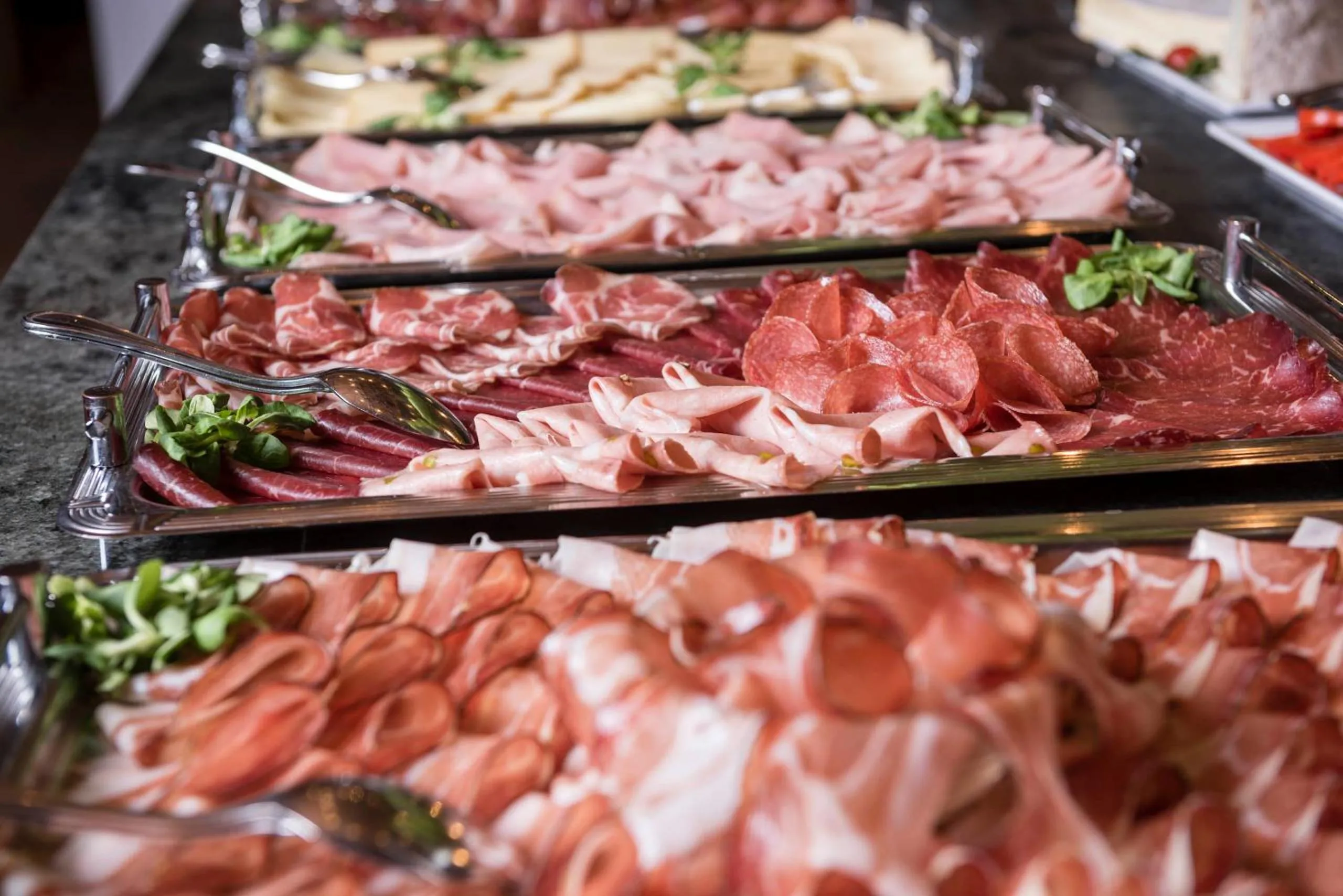Continental breakfast in Hotel Grüner Baum