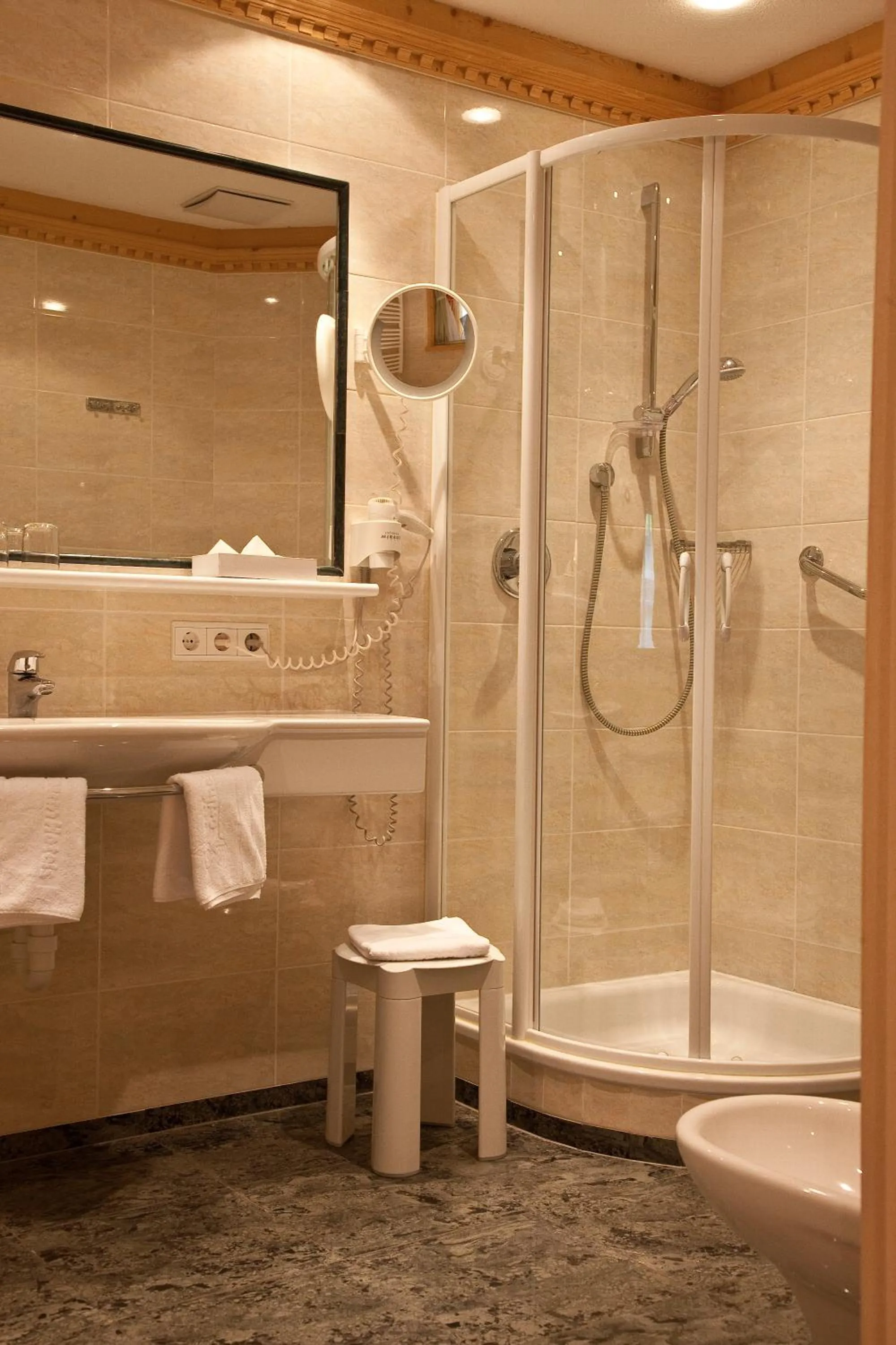 Bathroom in Hotel Grüner Baum