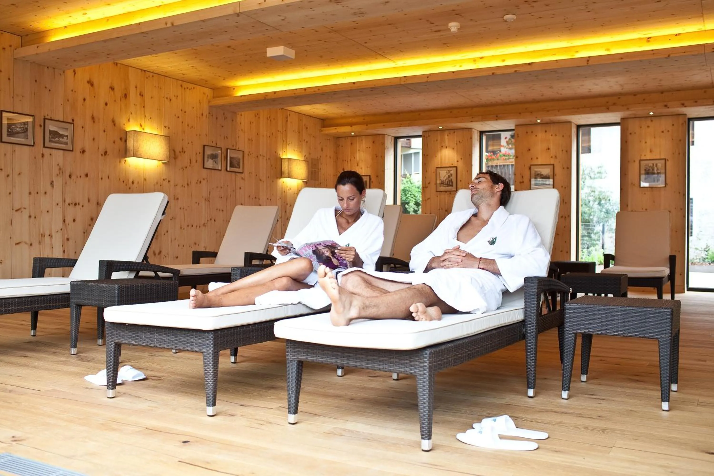 Spa and wellness centre/facilities in Hotel Grüner Baum