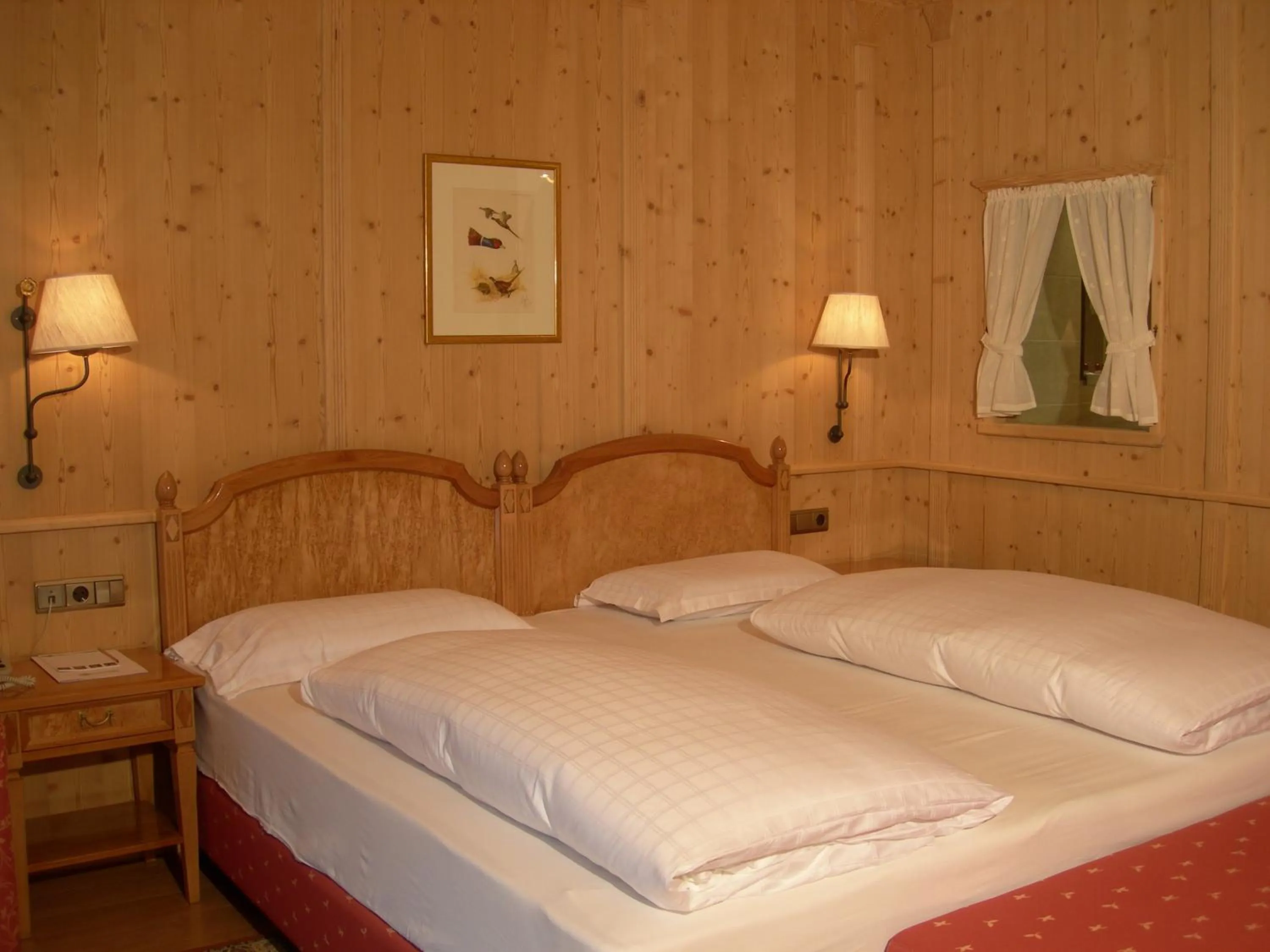 Bed in Hotel Grüner Baum