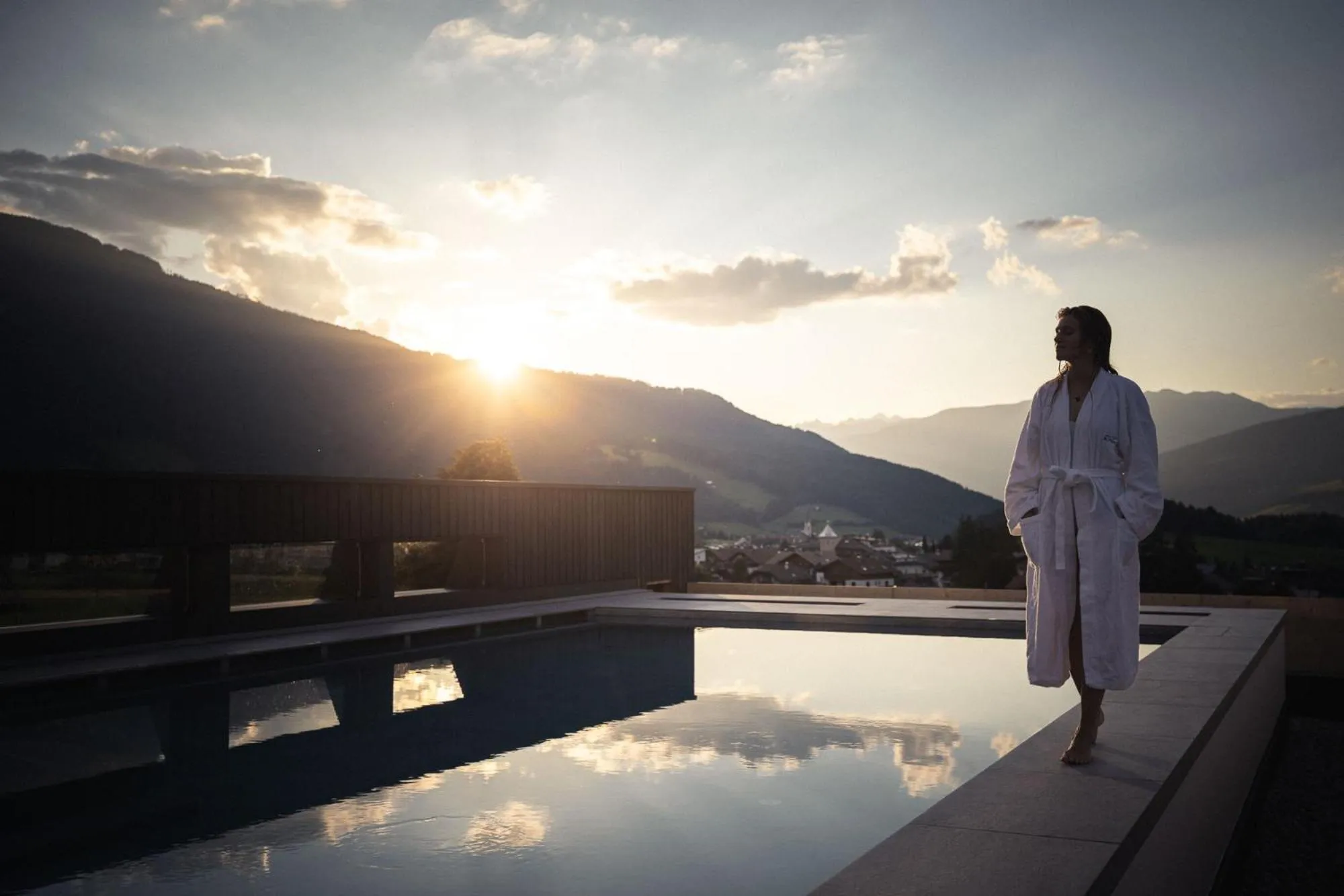 Swimming pool in Alpinhotel Keil