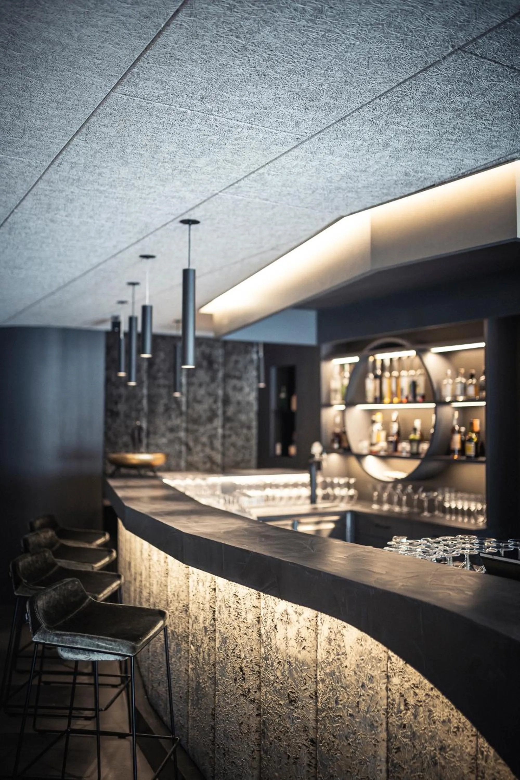 Lounge or bar in Alpinhotel Keil