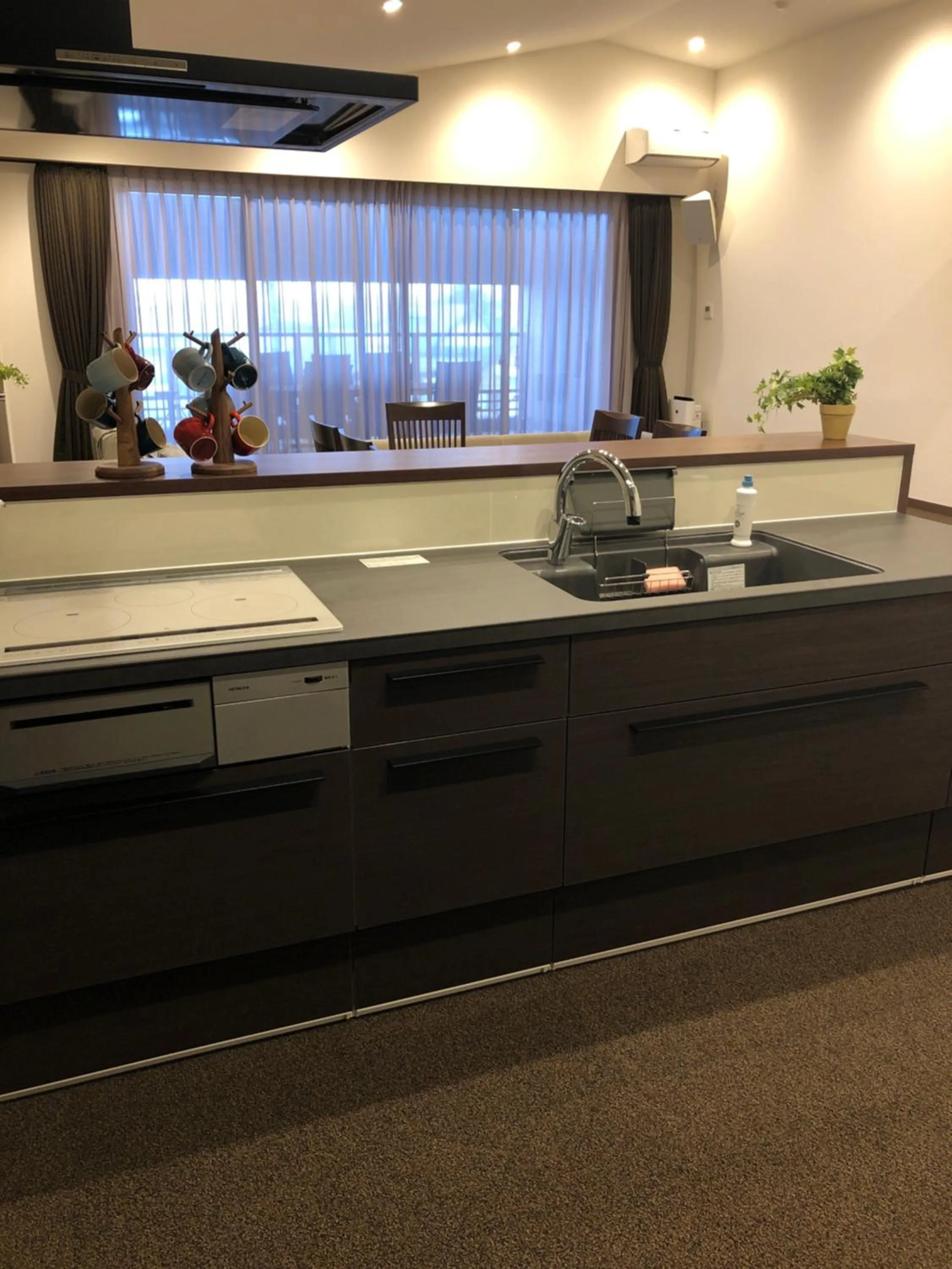 Kitchen or kitchenette in Hotel Grand Vert Kyu Karuizawa