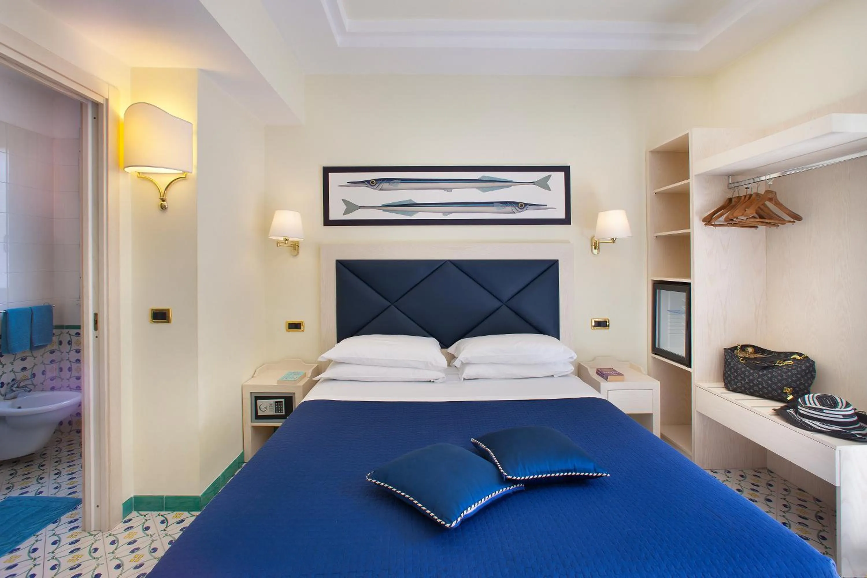 Bed in Hotel Del Mare