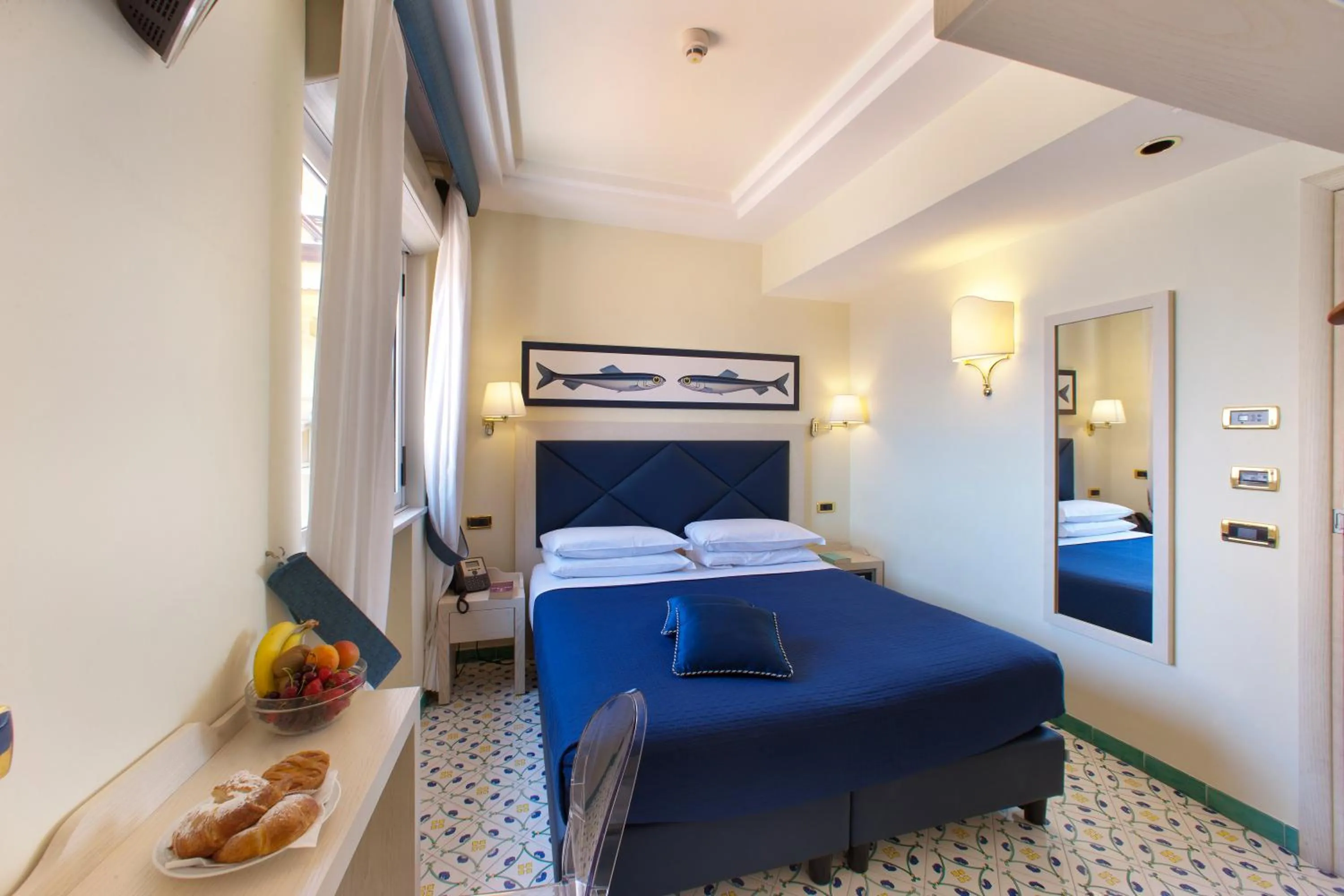 Bedroom, Bed in Hotel Del Mare