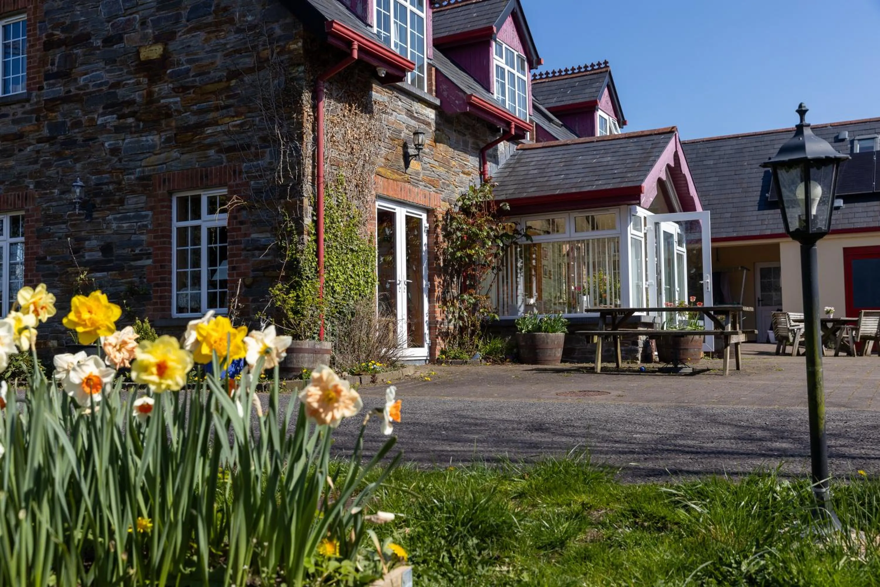 Garden in Rossclare Lodge