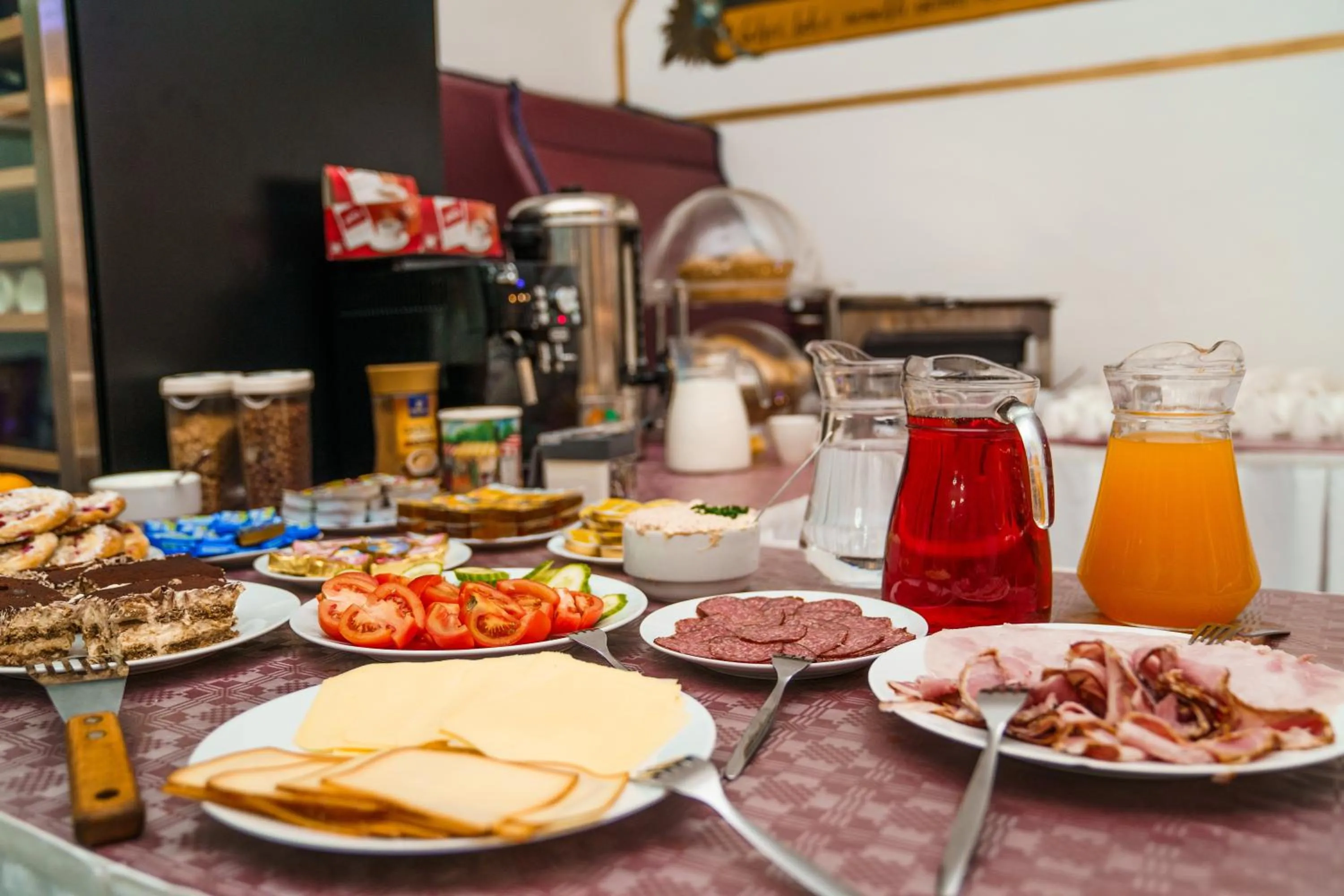Breakfast in Hotel Panský dům