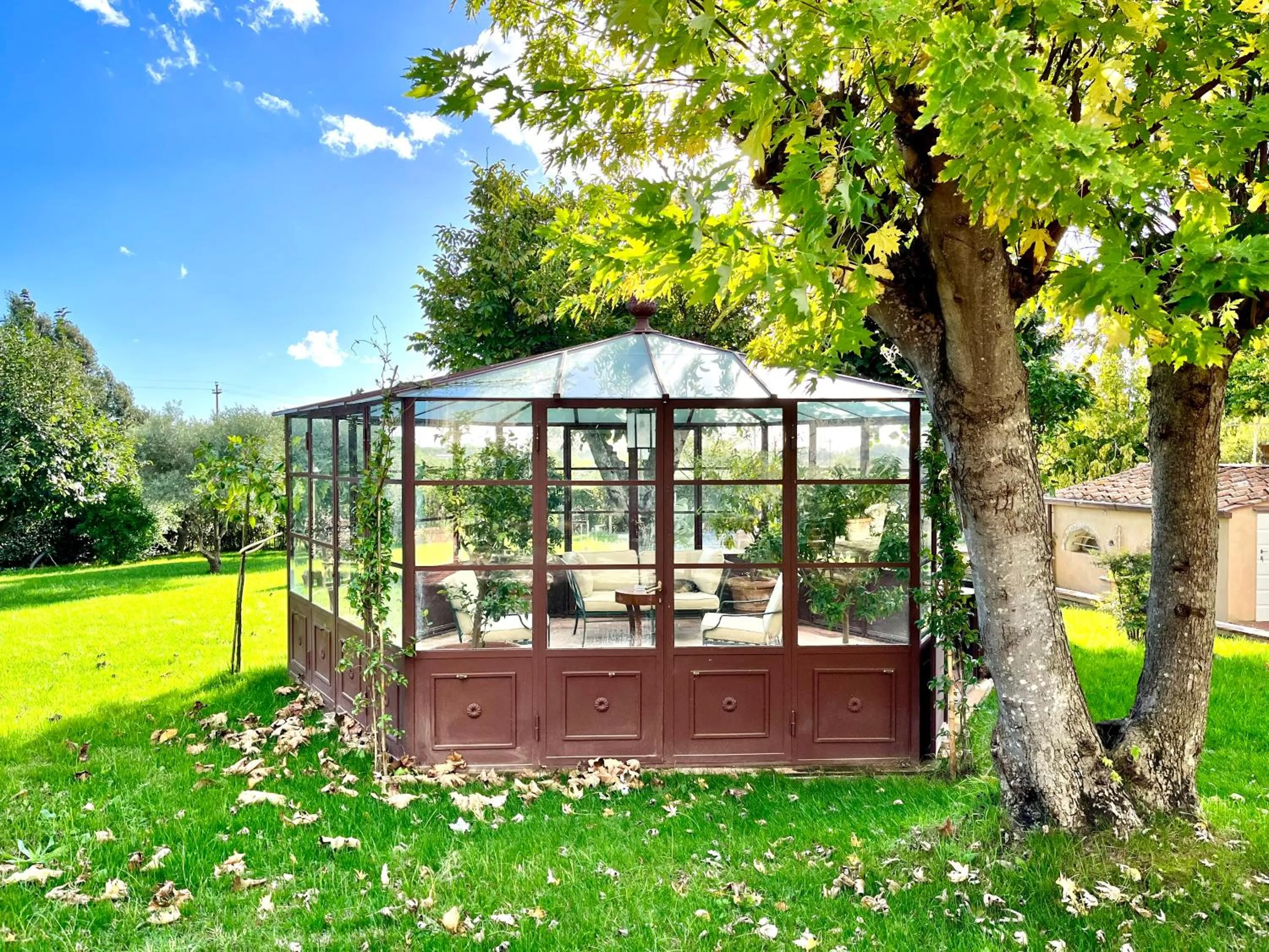 Garden in B&B Ninfeo dell' Arancera