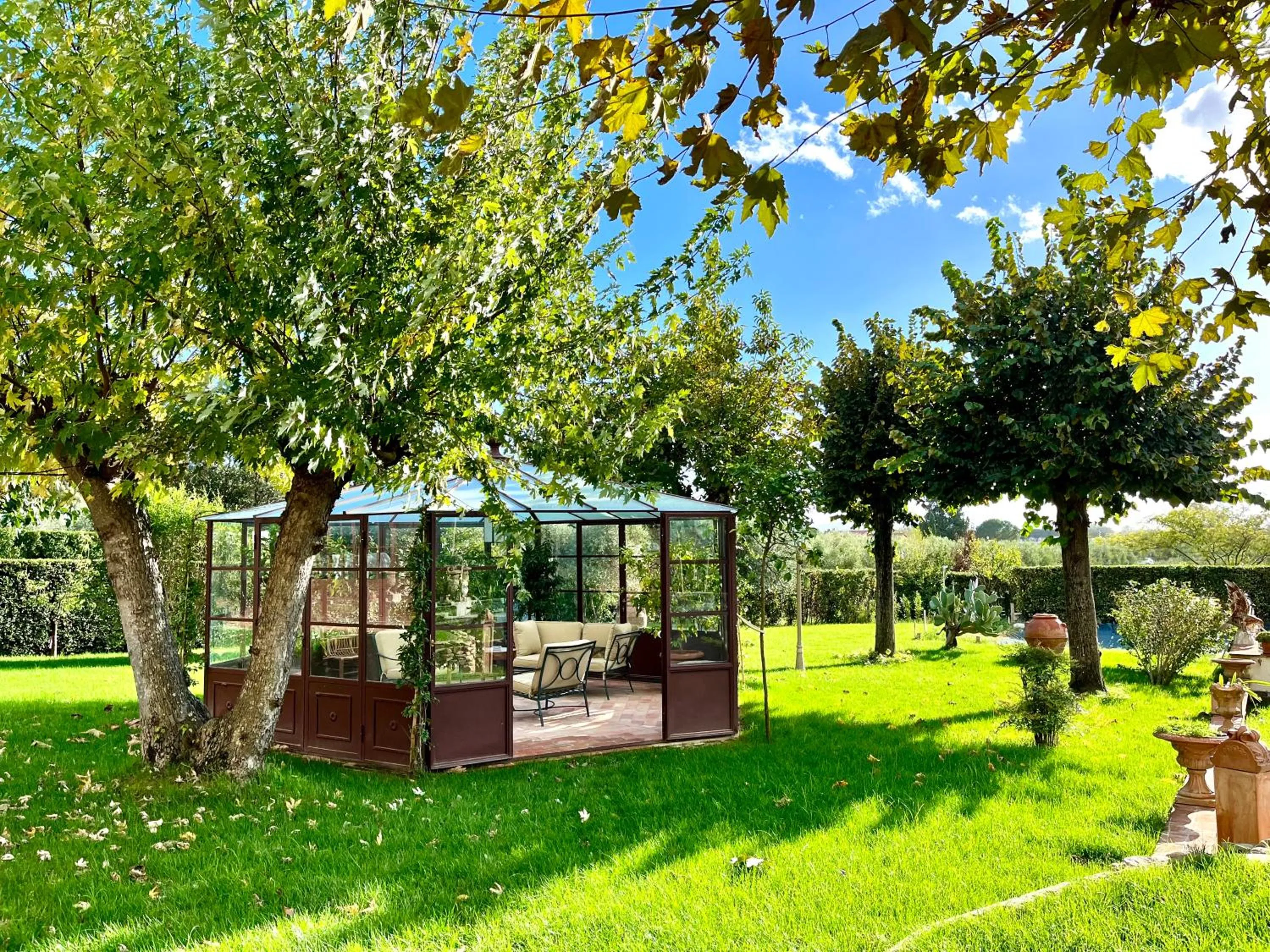 Garden in B&B Ninfeo dell' Arancera