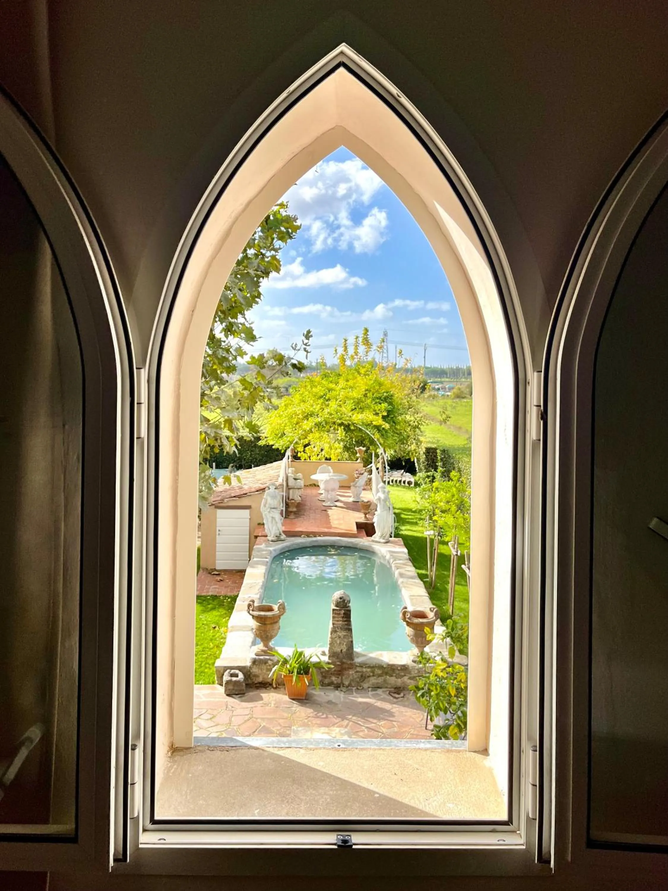 View (from property/room) in B&B Ninfeo dell' Arancera