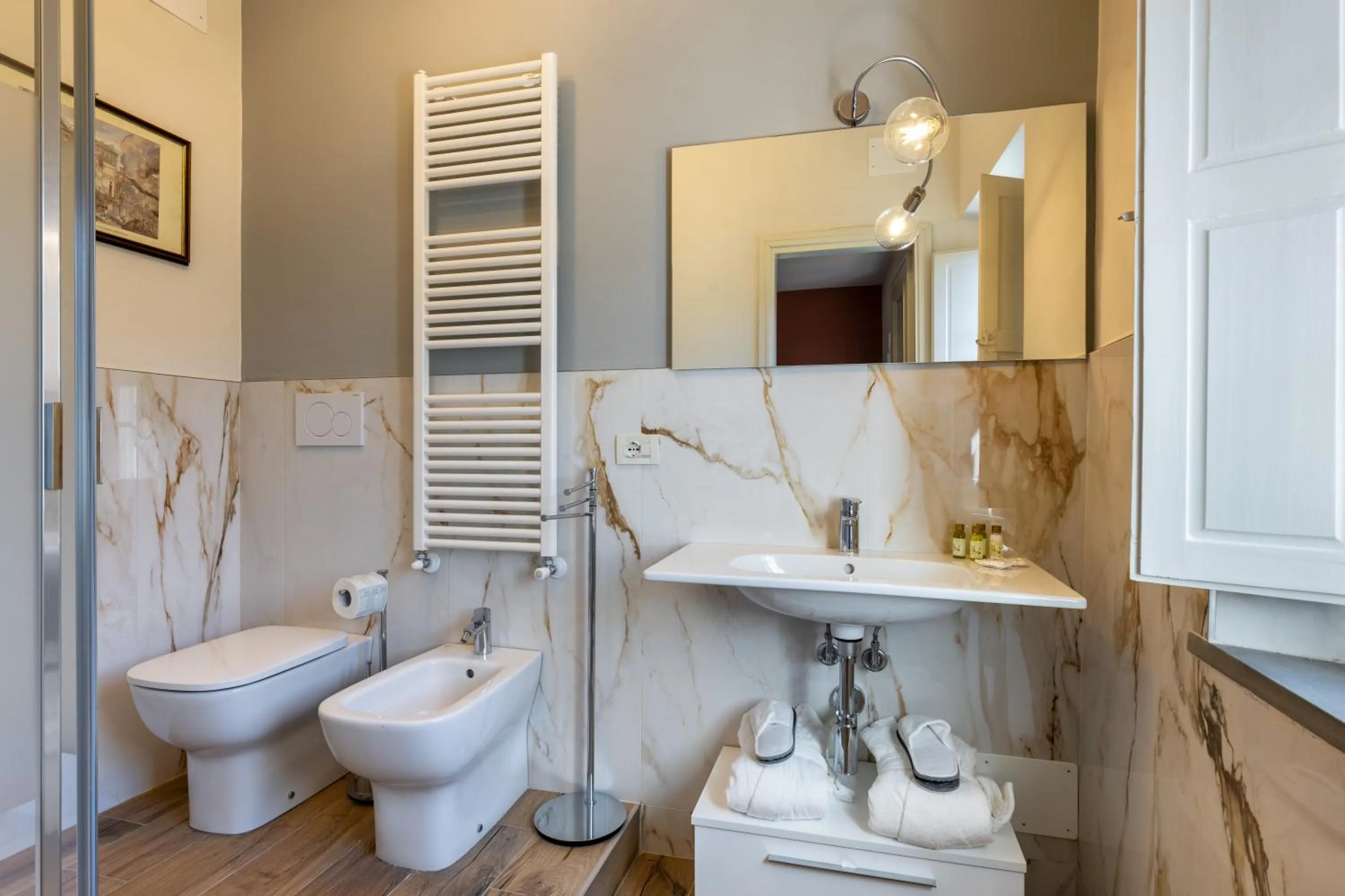 Bathroom in B&B Ninfeo dell' Arancera