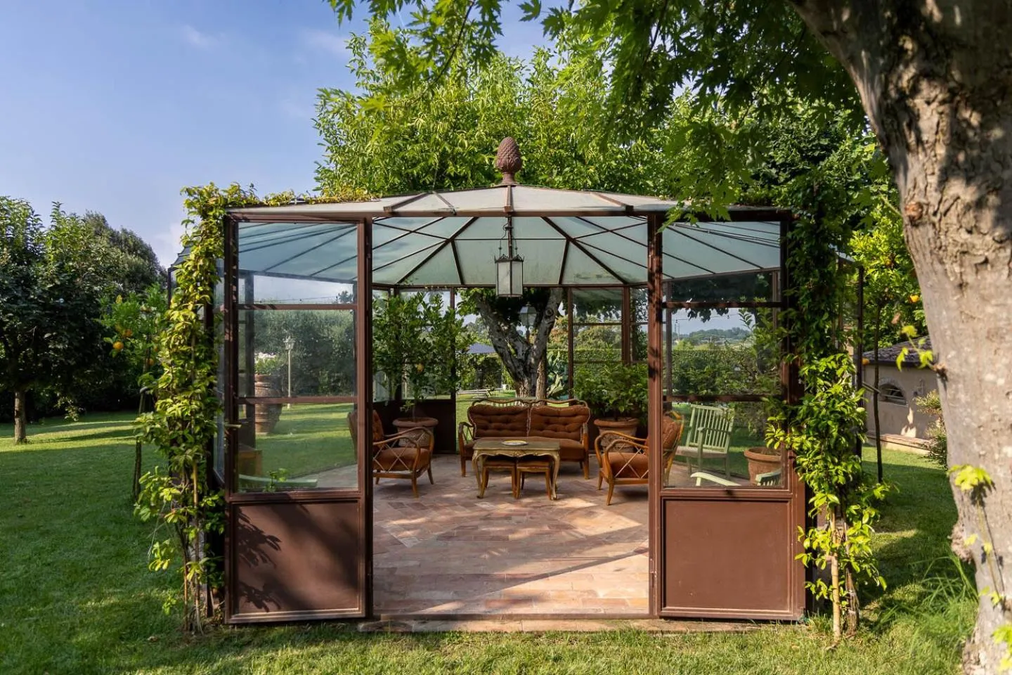 Garden in B&B Ninfeo dell' Arancera