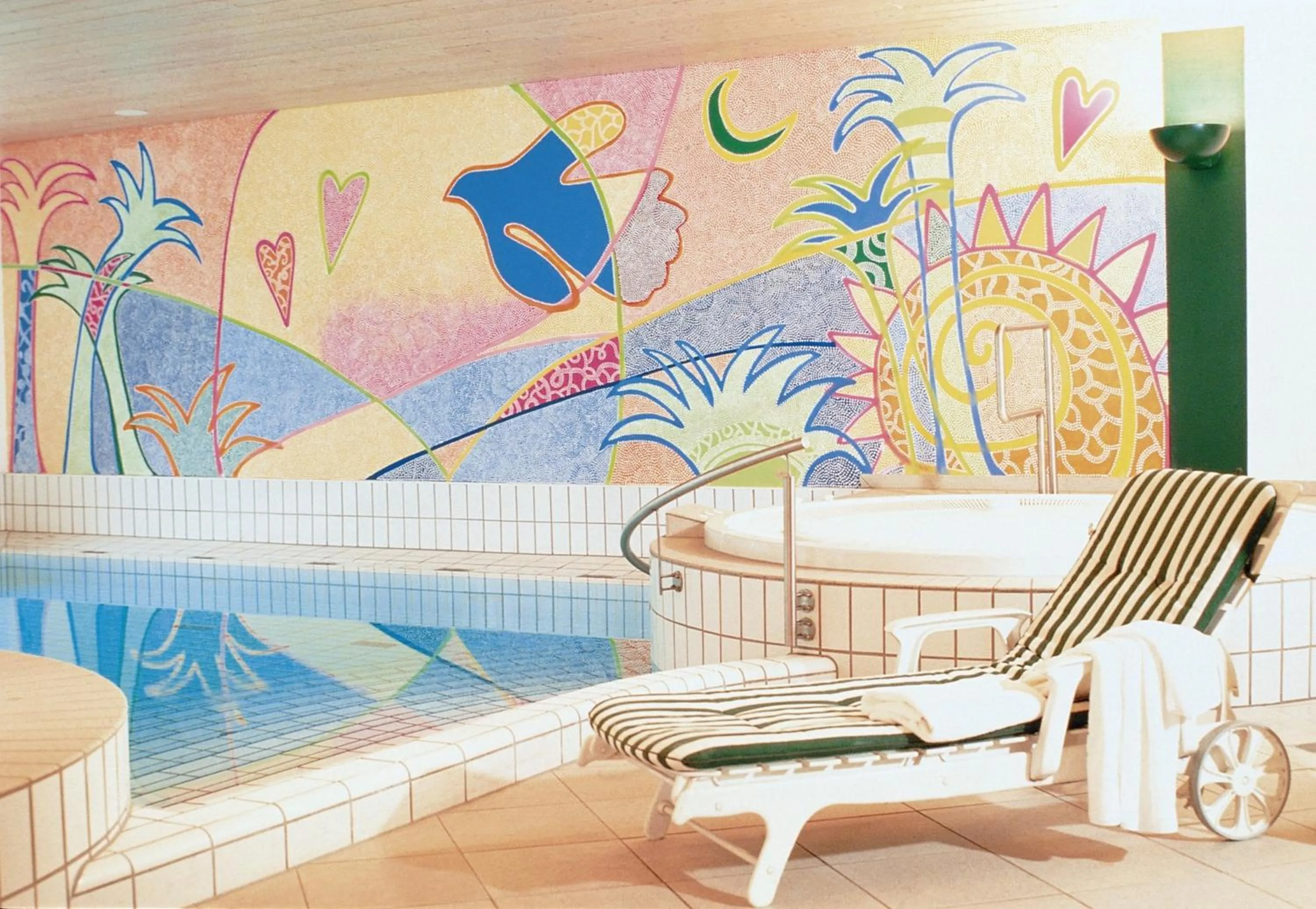 Swimming pool in HerzogsPark Apartments mit oder ohne Küche