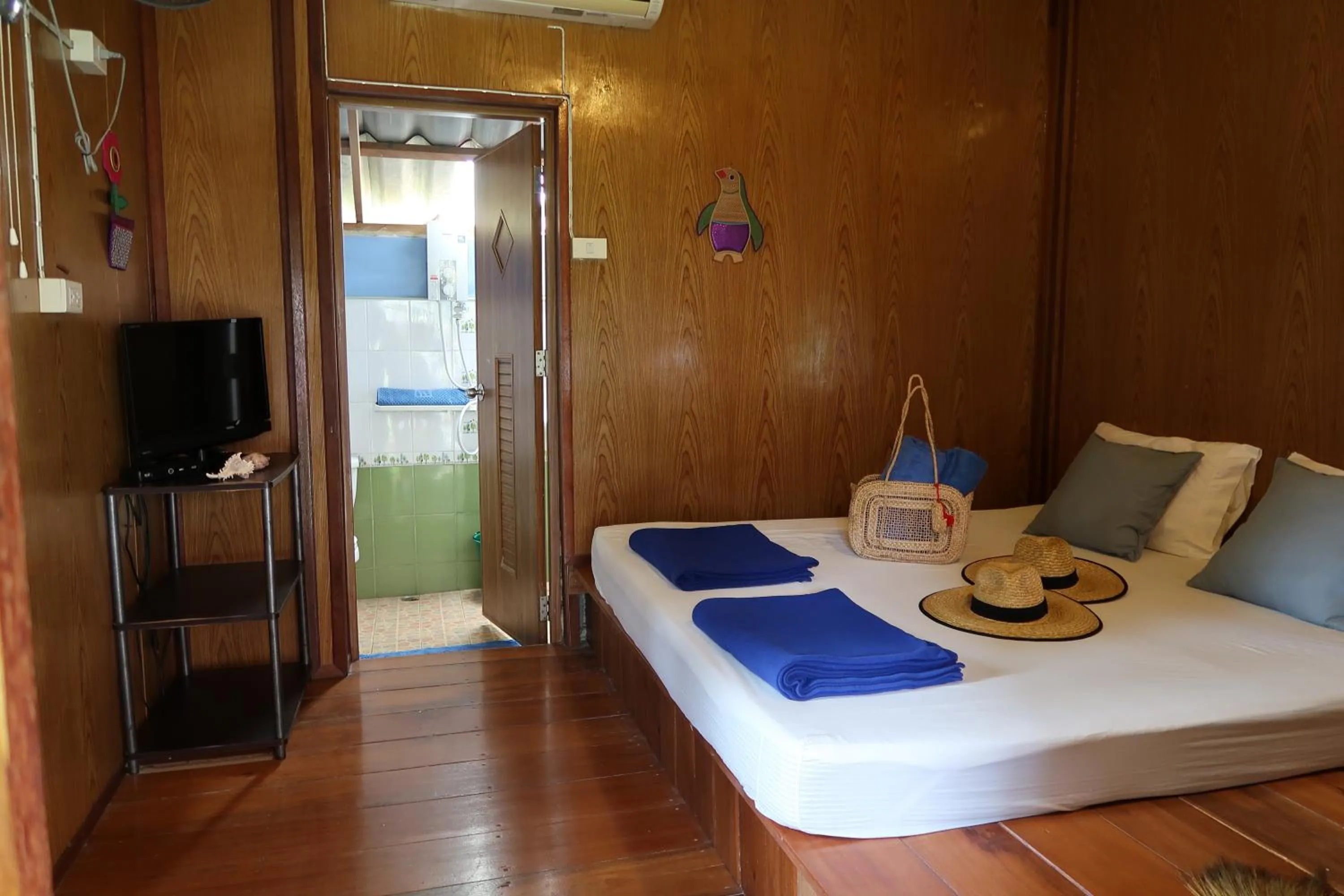 Bed in The Mermaid House