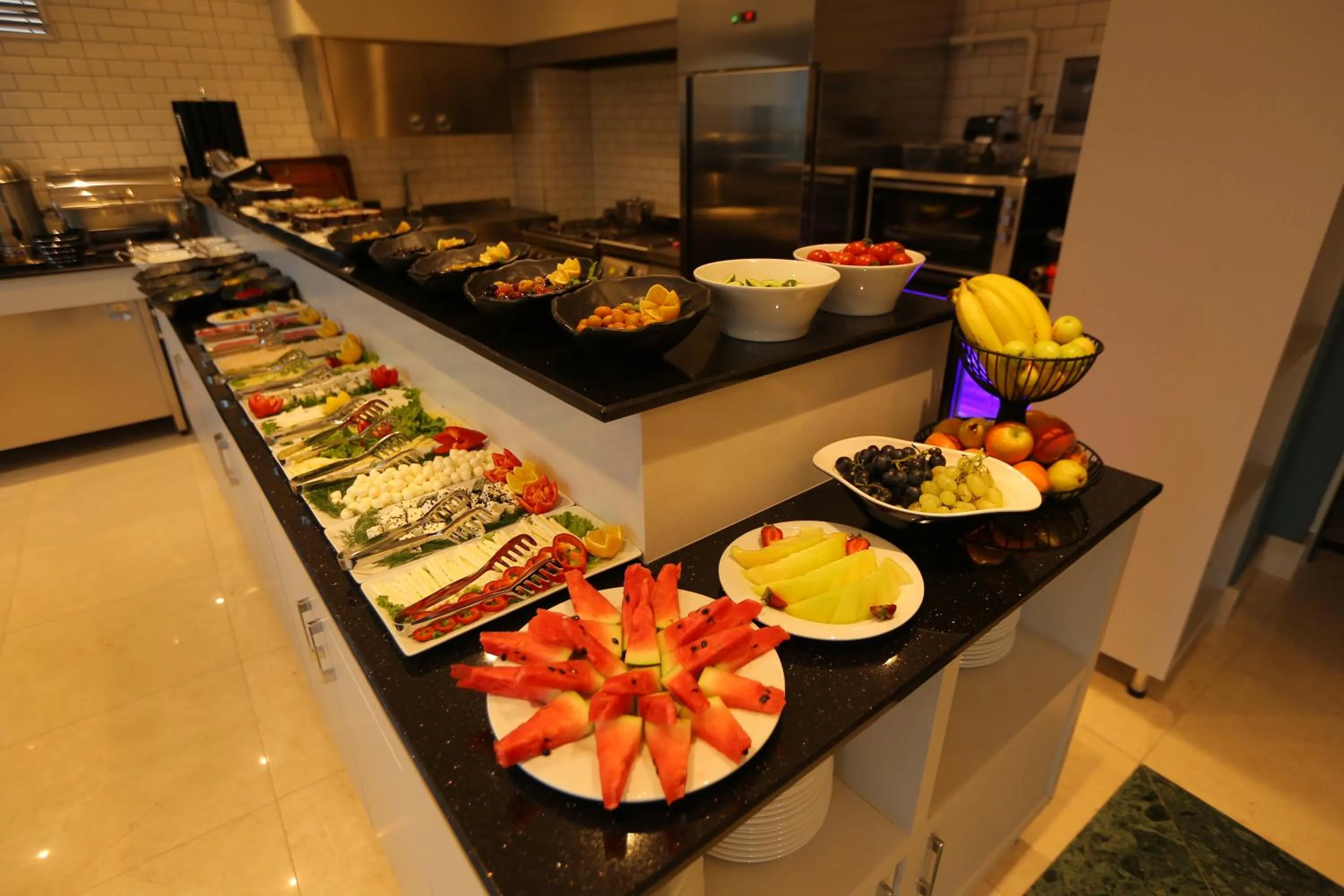 Buffet breakfast in HaciBayramHotel