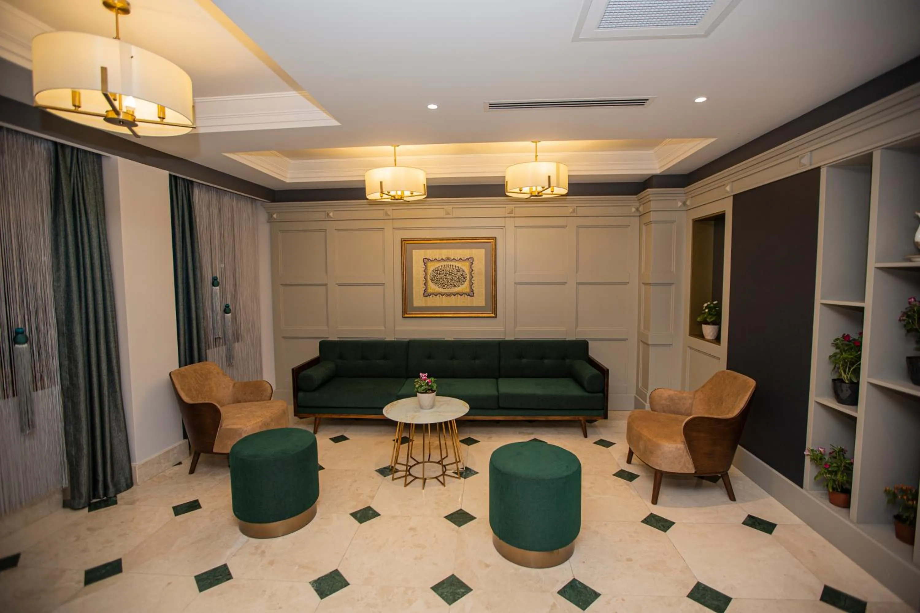 Lobby or reception in HaciBayramHotel