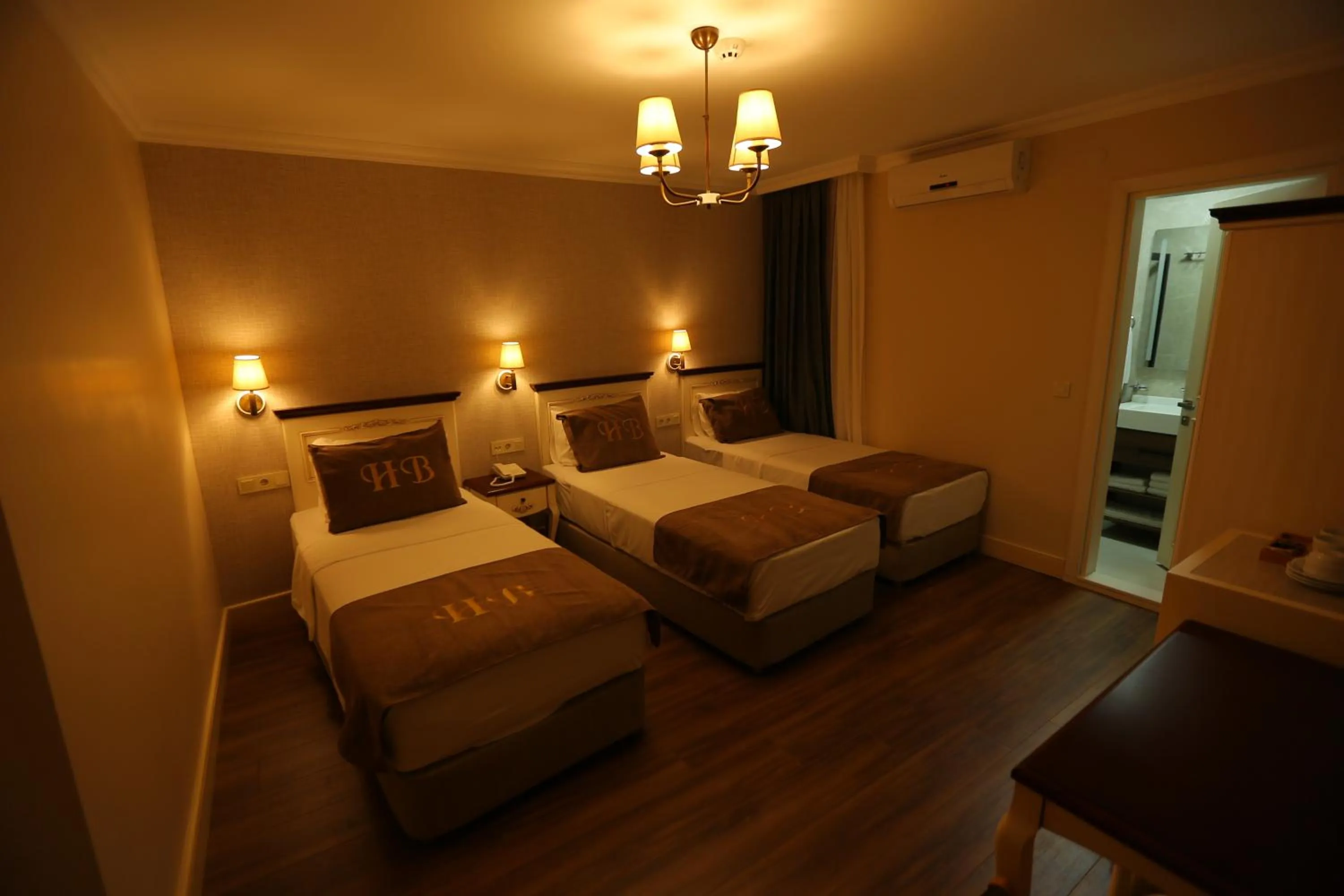 Bed in HaciBayramHotel