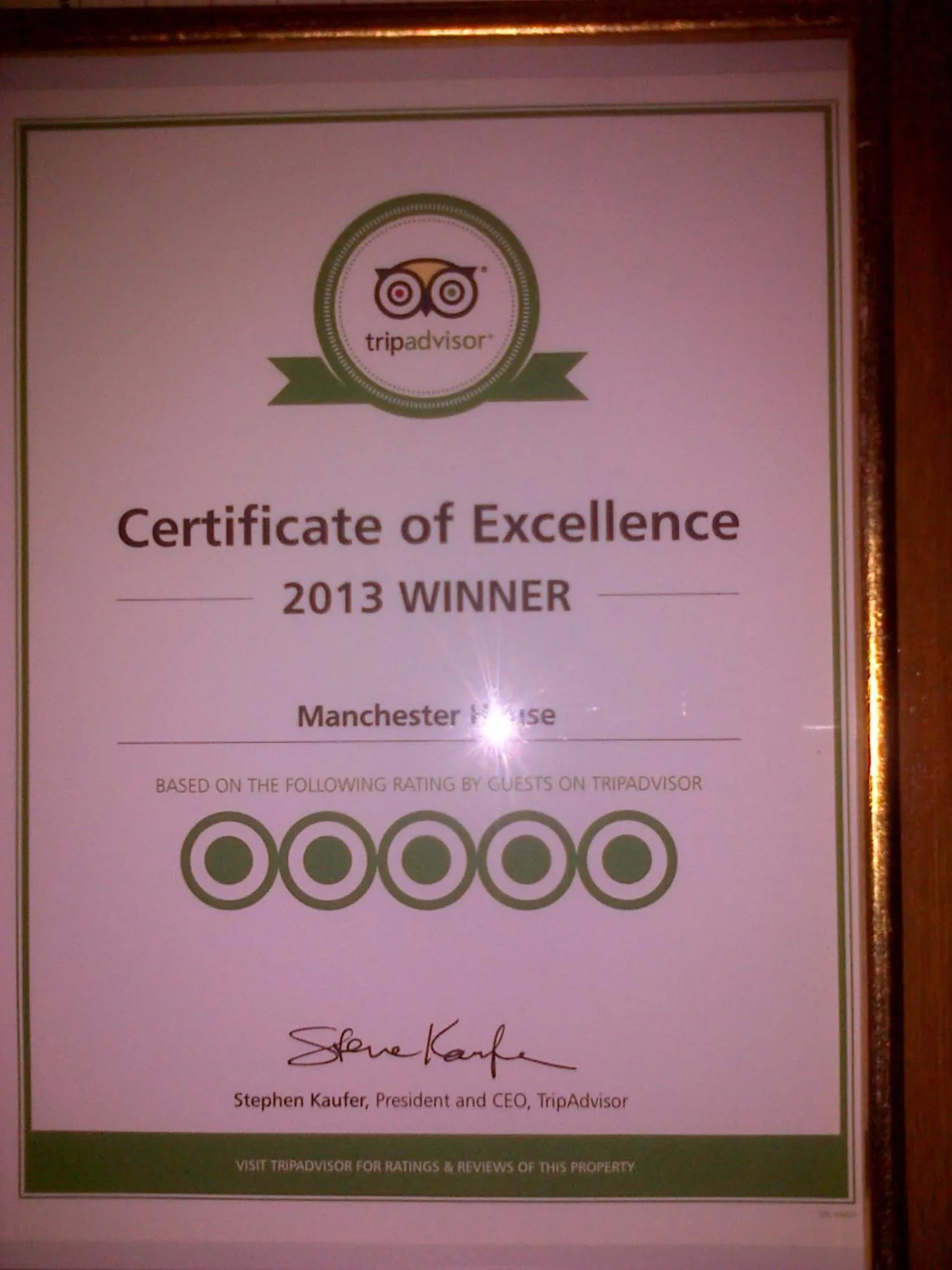 Food in Manchester House