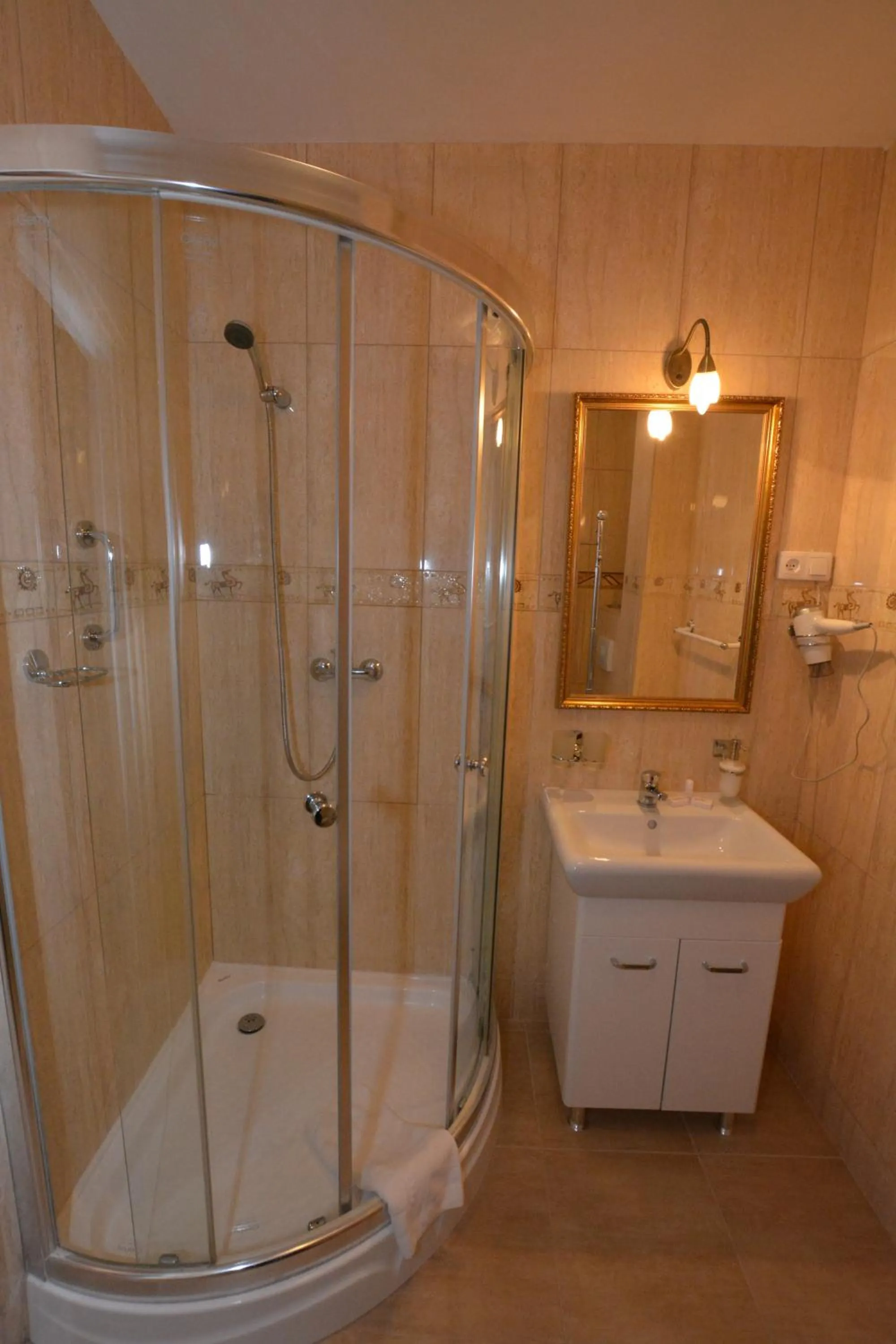 Shower in Hotel Gracja