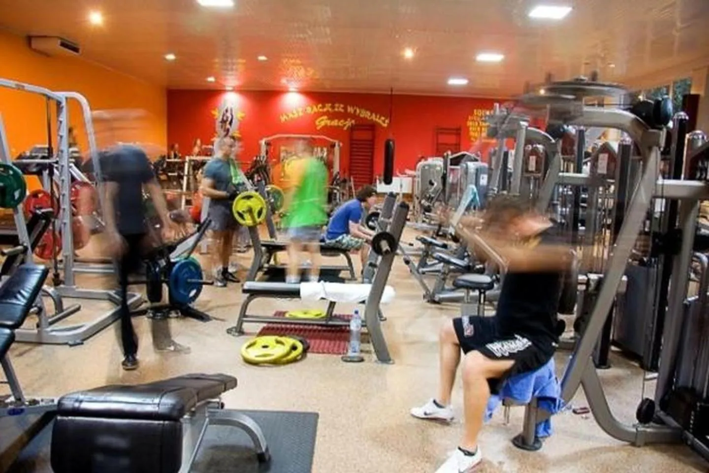 Fitness centre/facilities in Hotel Gracja