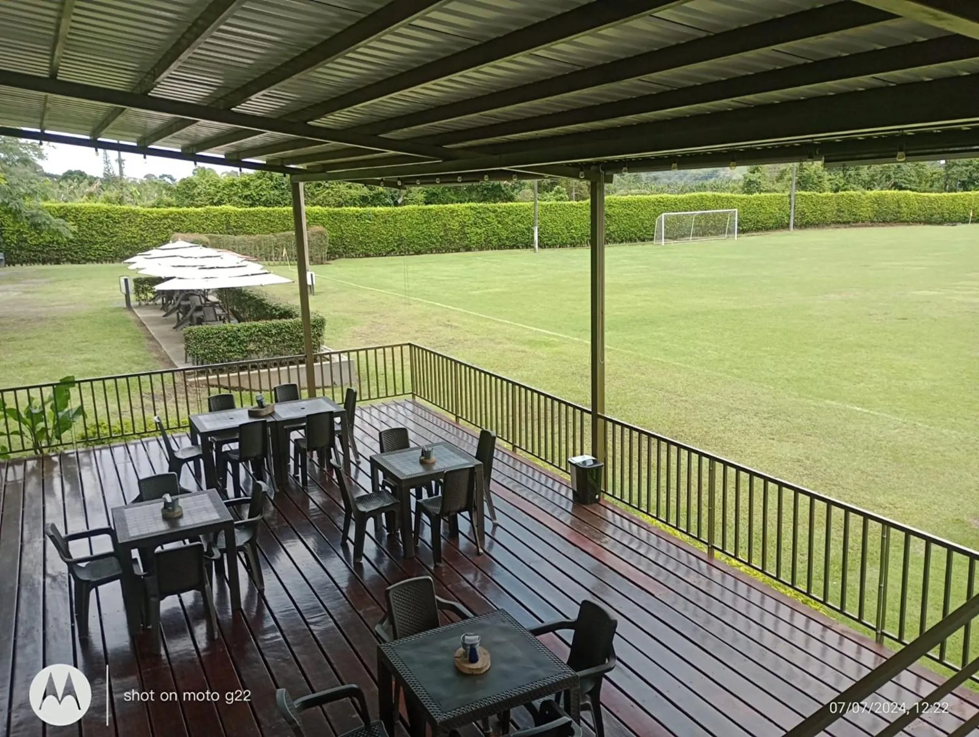 Patio in Hotel Palo Grande CF Pereira