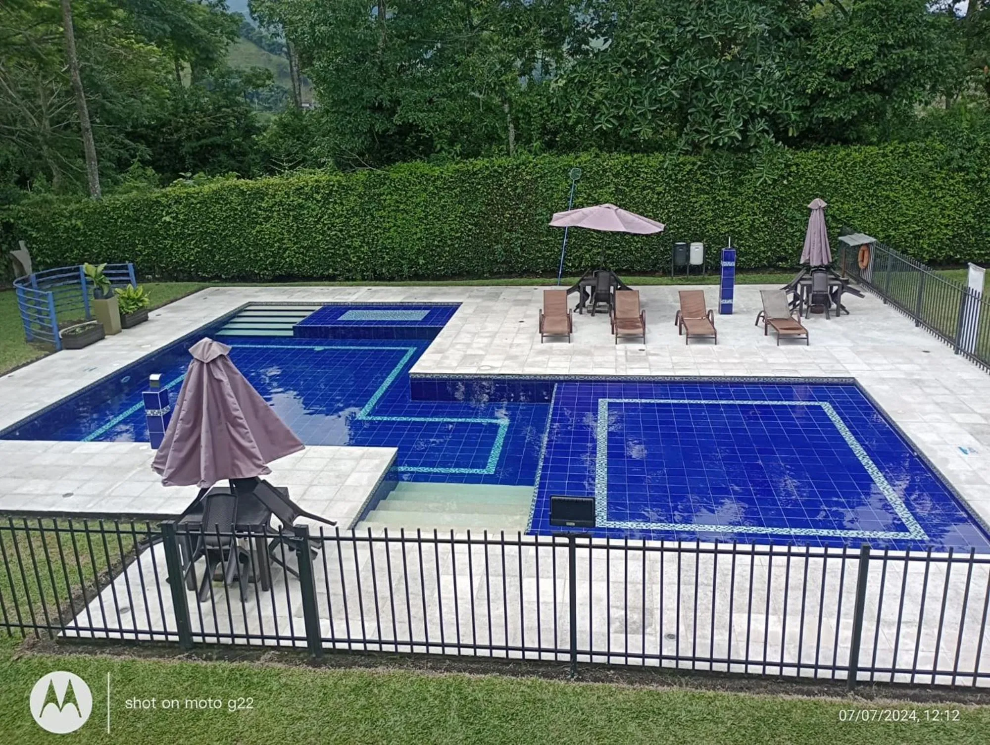 Patio in Hotel Palo Grande CF Pereira