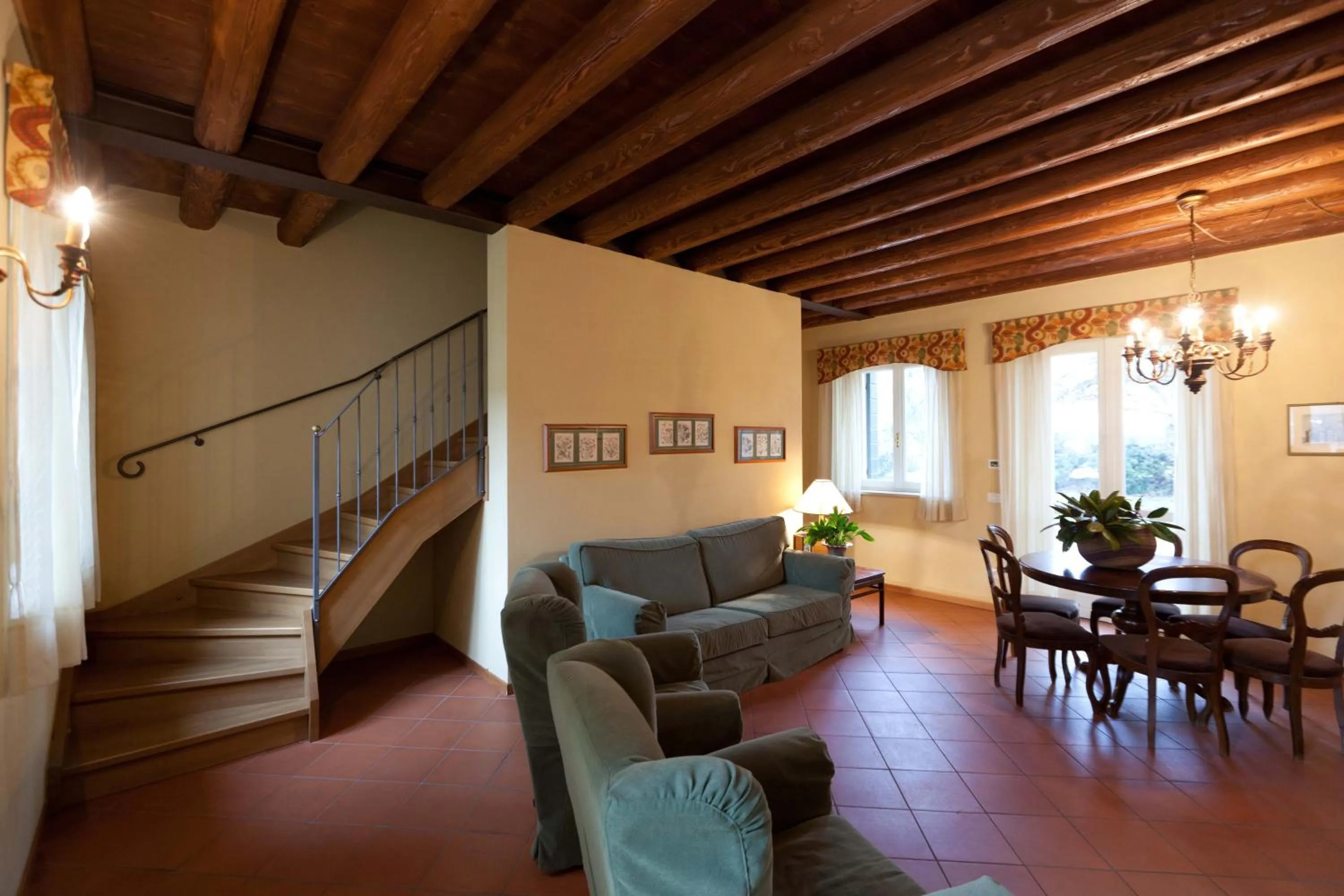 Living room in Apartments Relais Corte Paradiso