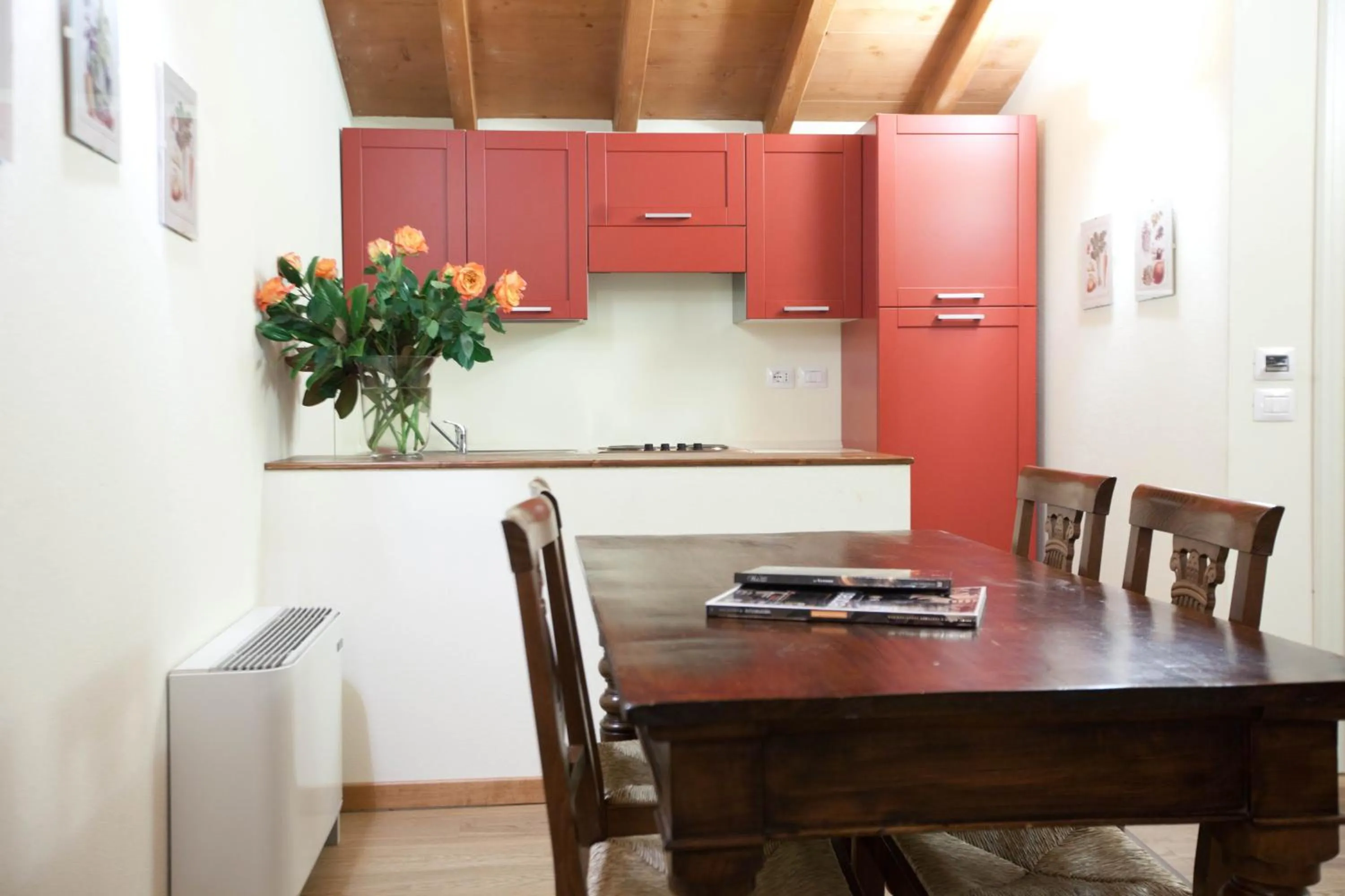 Kitchen or kitchenette in Apartments Relais Corte Paradiso