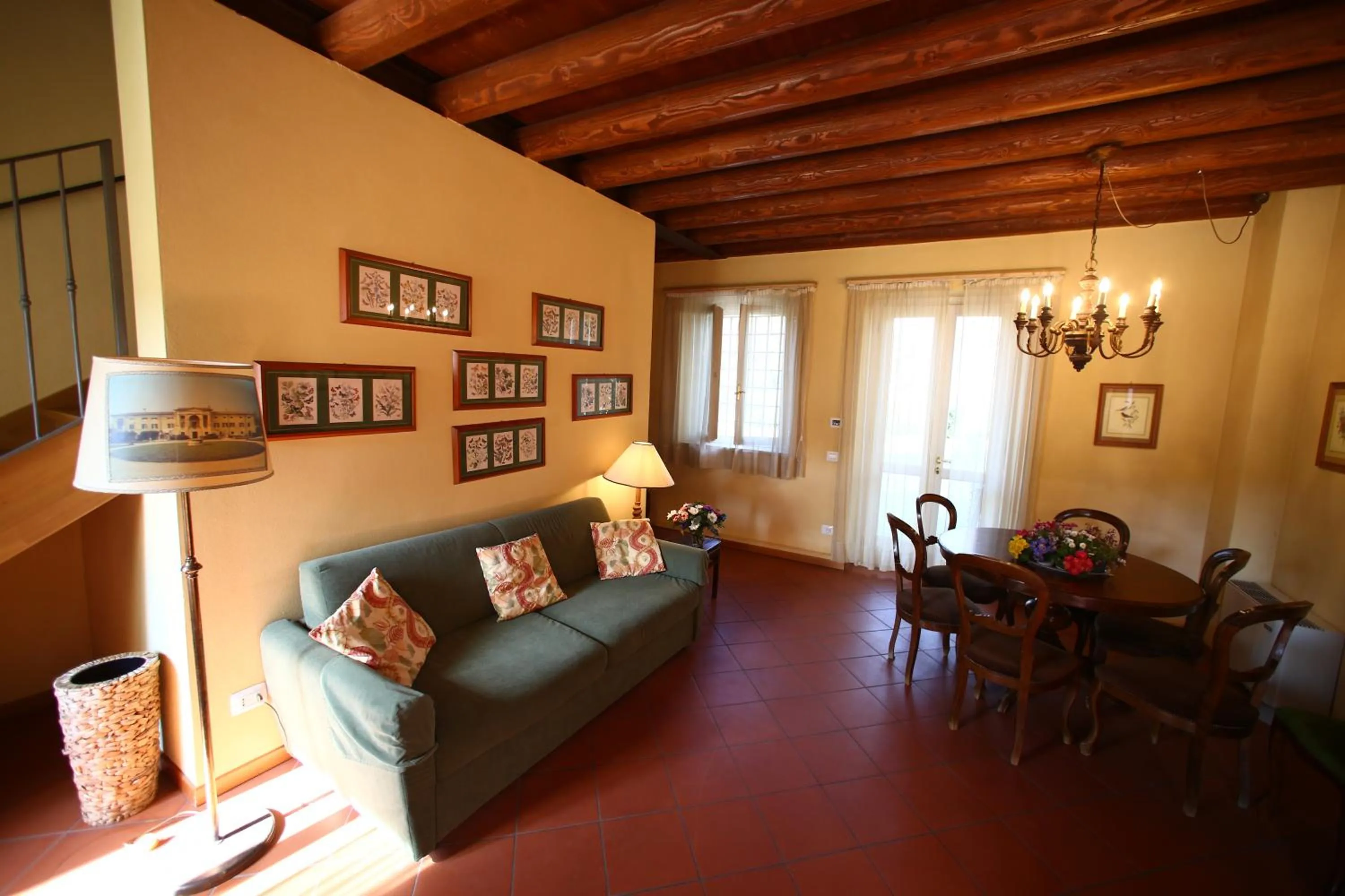 Living room in Apartments Relais Corte Paradiso