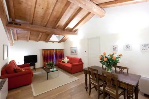 Living room in Apartments Relais Corte Paradiso