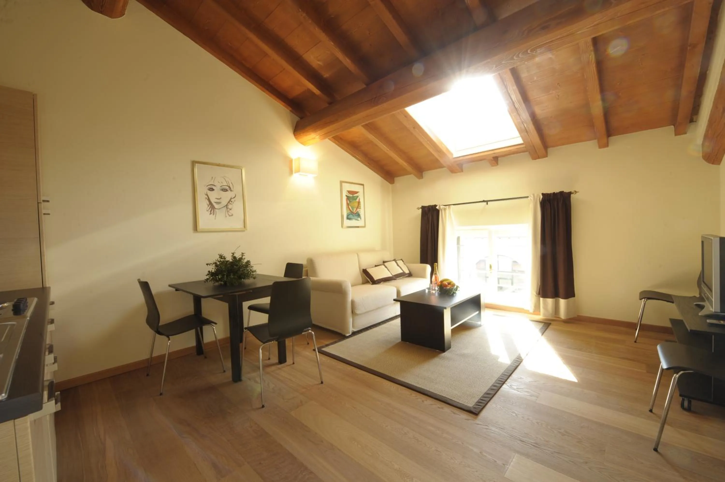 Living room in Apartments Relais Corte Paradiso