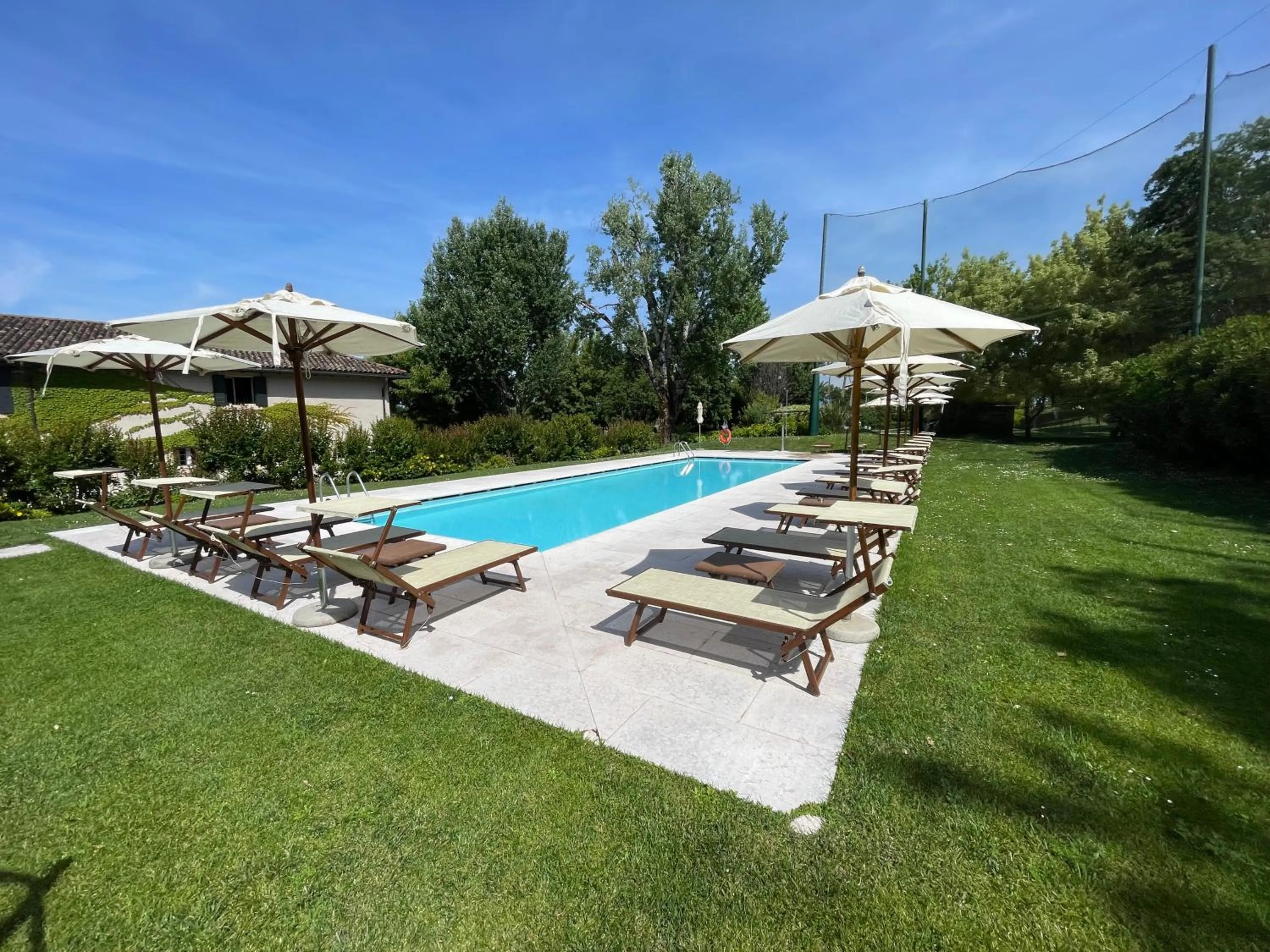 Pool view in Apartments Relais Corte Paradiso