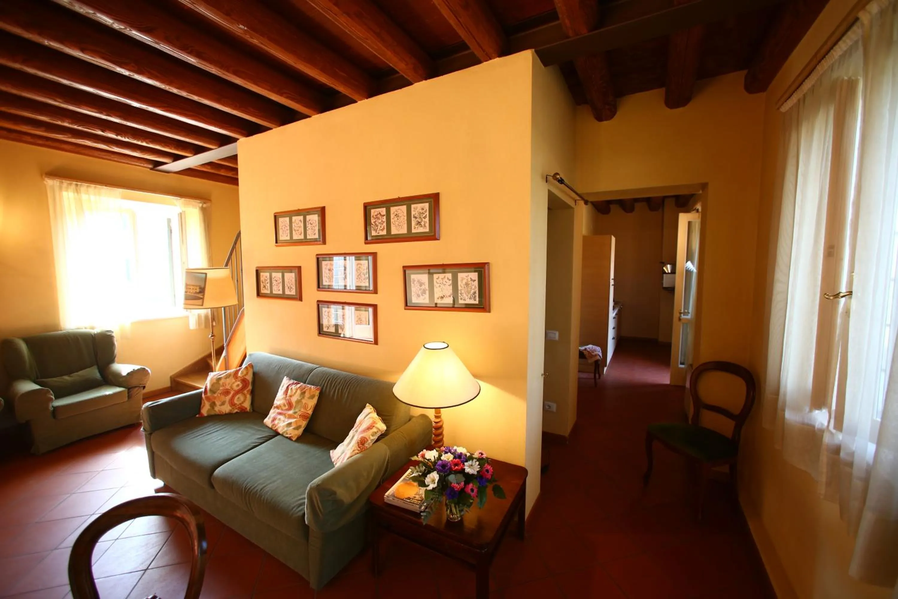 Living room in Apartments Relais Corte Paradiso