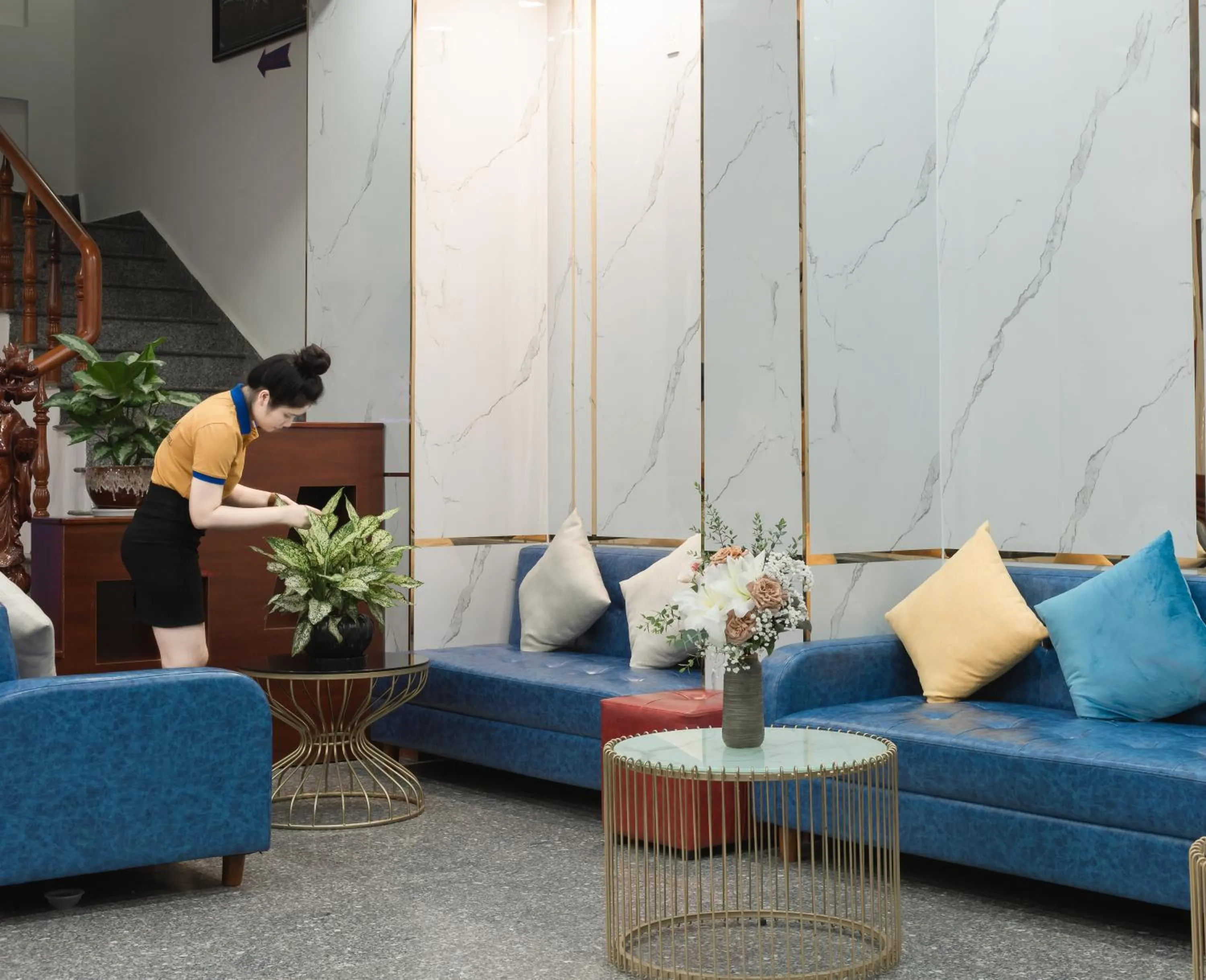 Seating area in StarLight Nha Trang