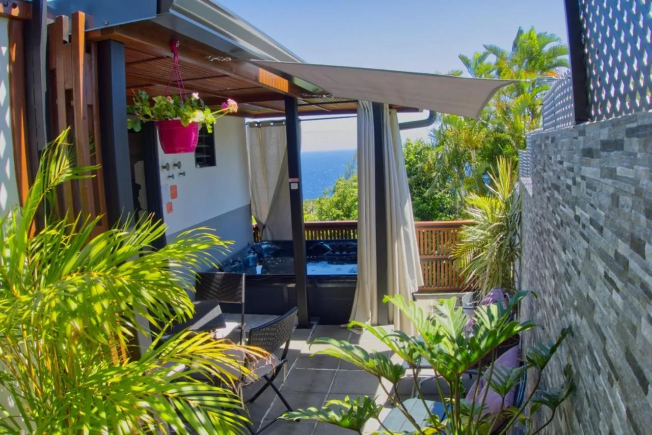 View (from property/room) in Ka Hema - Maison entière avec Jacuzzi et vue sur mer