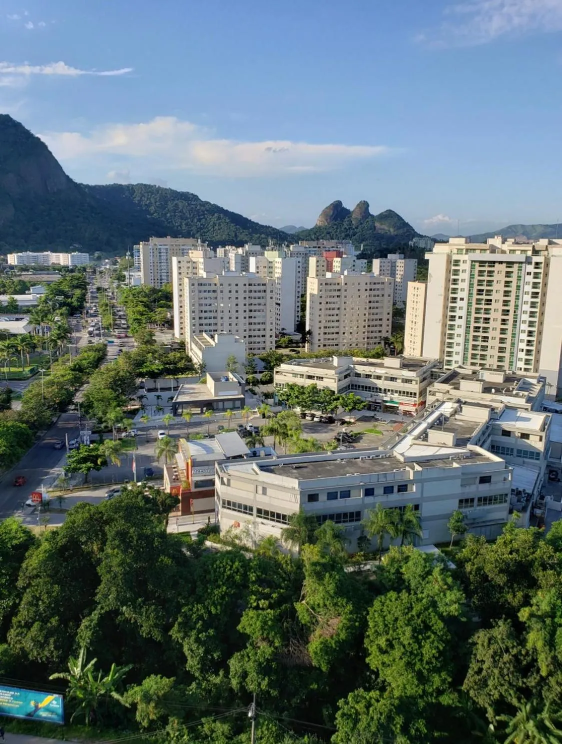 Bird's eye view in Flats Rio Stay