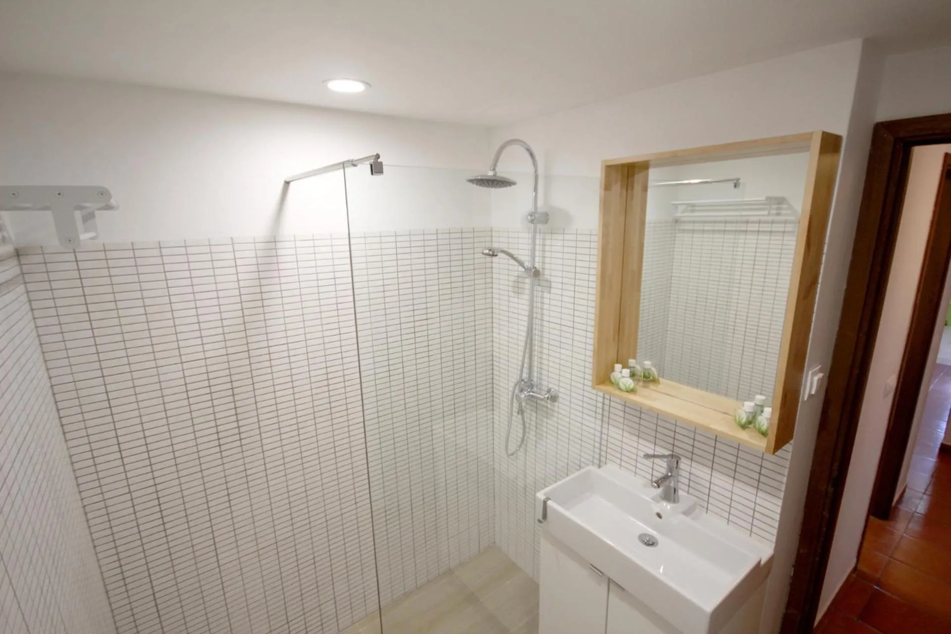 Shower in Apartment on the beach by amcf