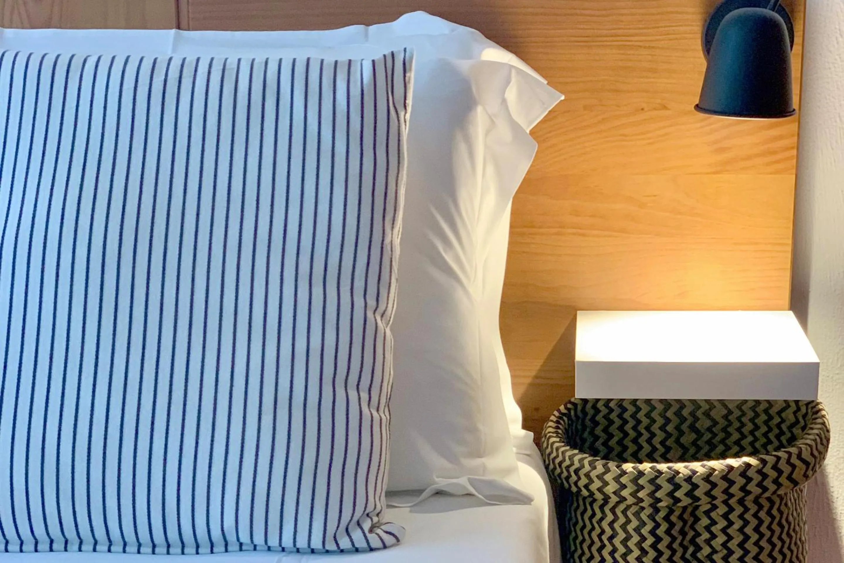 Bed in Apartment on the beach by amcf