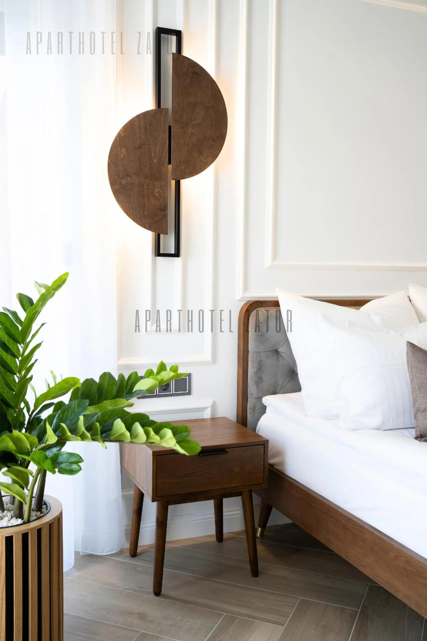 Bed in Aparthotel ZATOR Retro 66 jacuzzi