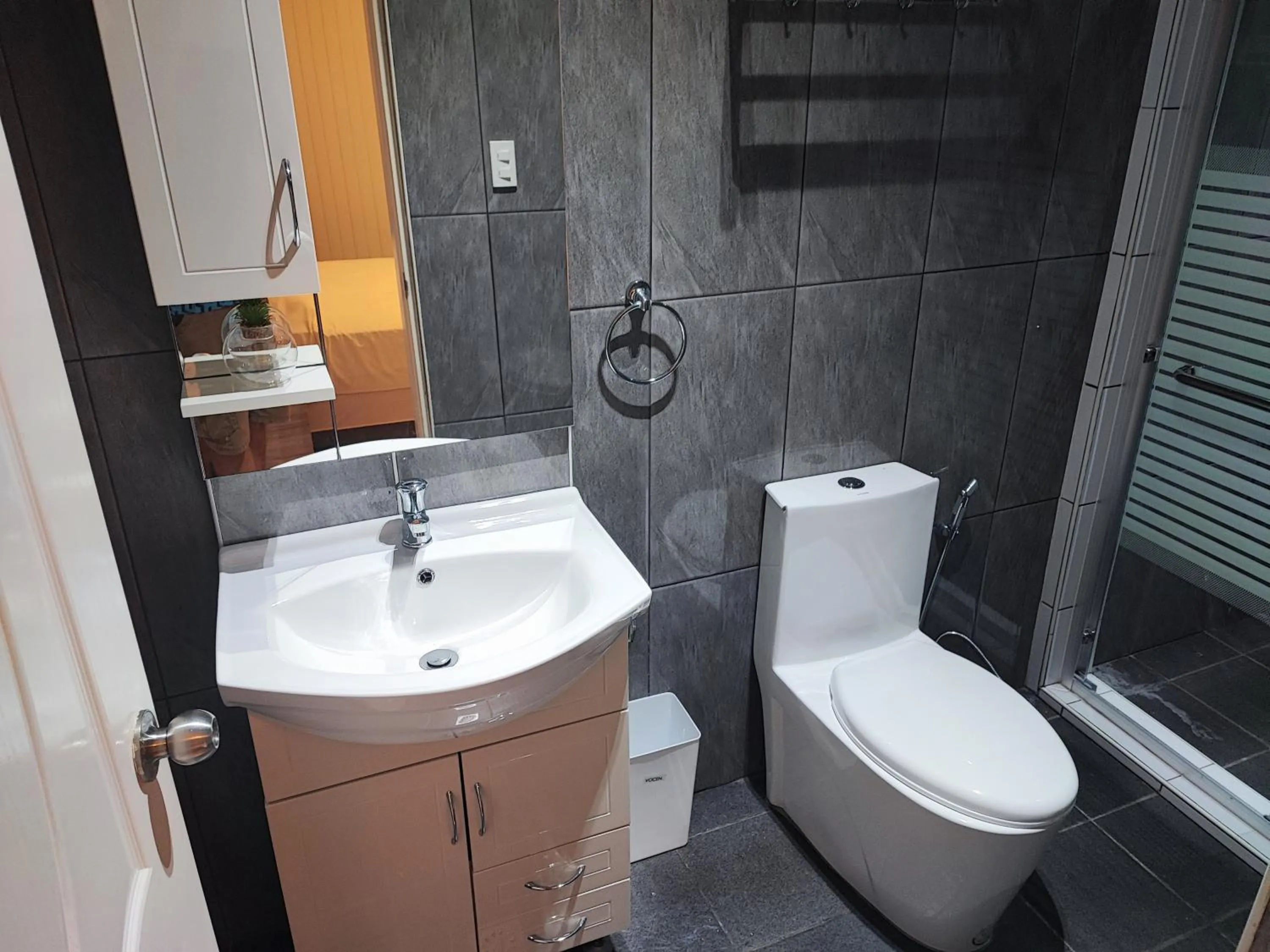 Shower in Bonsai Jacuzzi Suites