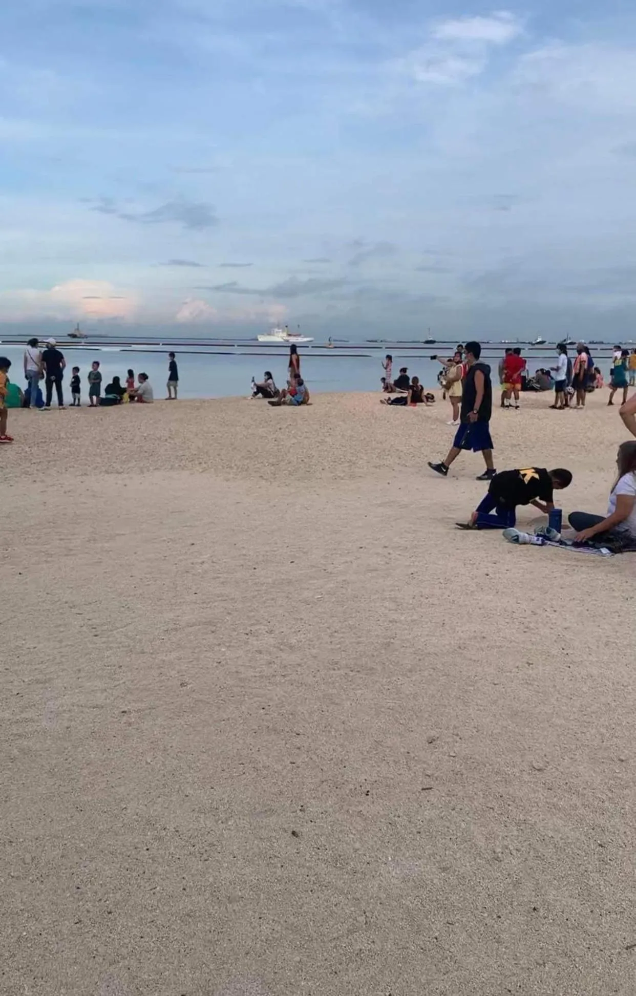 Beach in Grand Riviera Suites Comfy Condo near US Embassy Manila Bay Roxas Blvd Ermita Manila