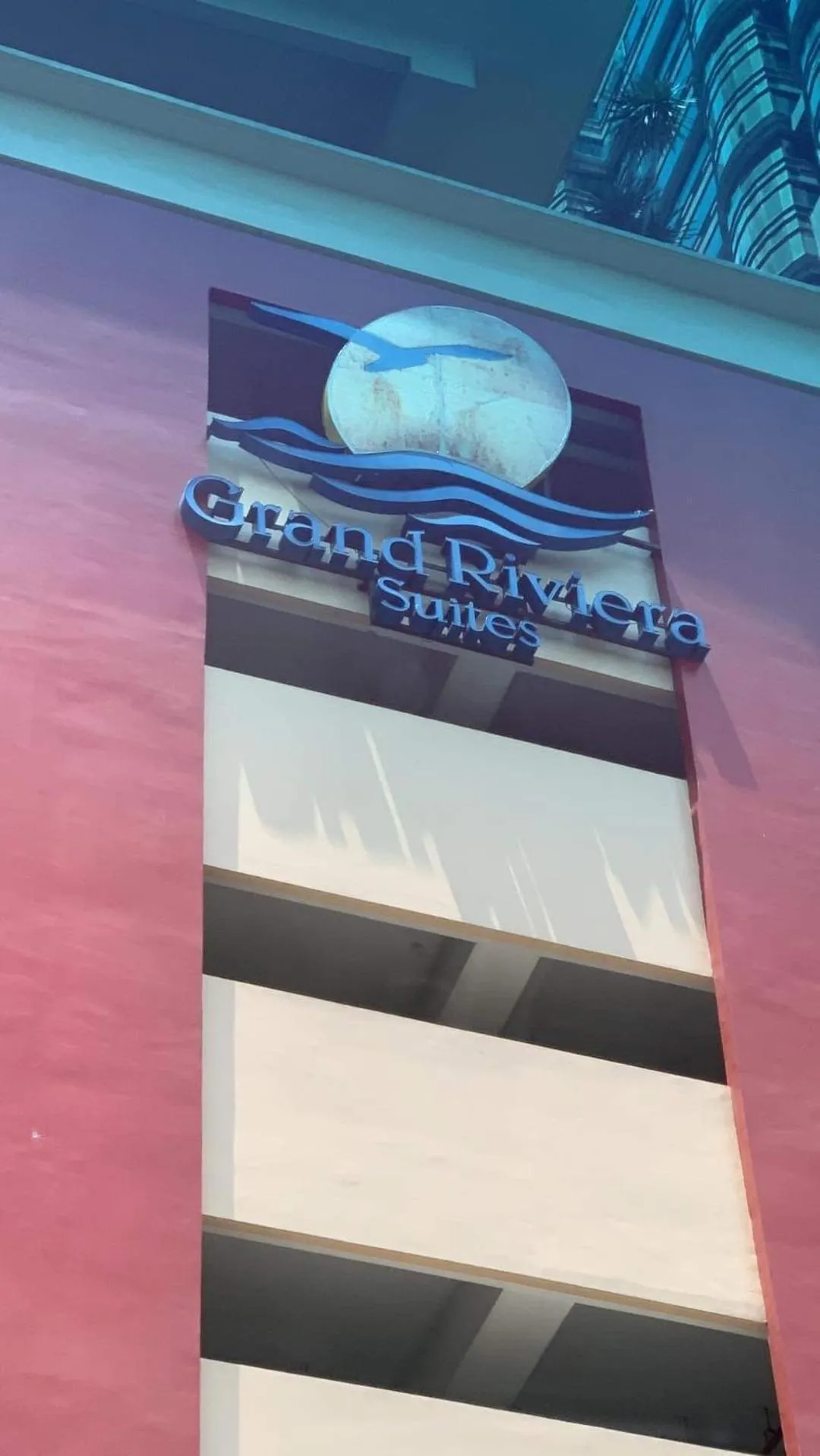 Property building in Grand Riviera Suites Comfy Condo near US Embassy Manila Bay Roxas Blvd Ermita Manila