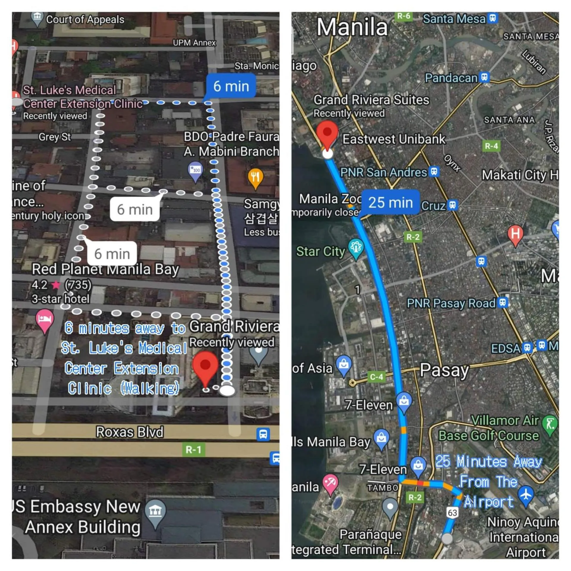 acessibility in Grand Riviera Suites Comfy Condo near US Embassy Manila Bay Roxas Blvd Ermita Manila