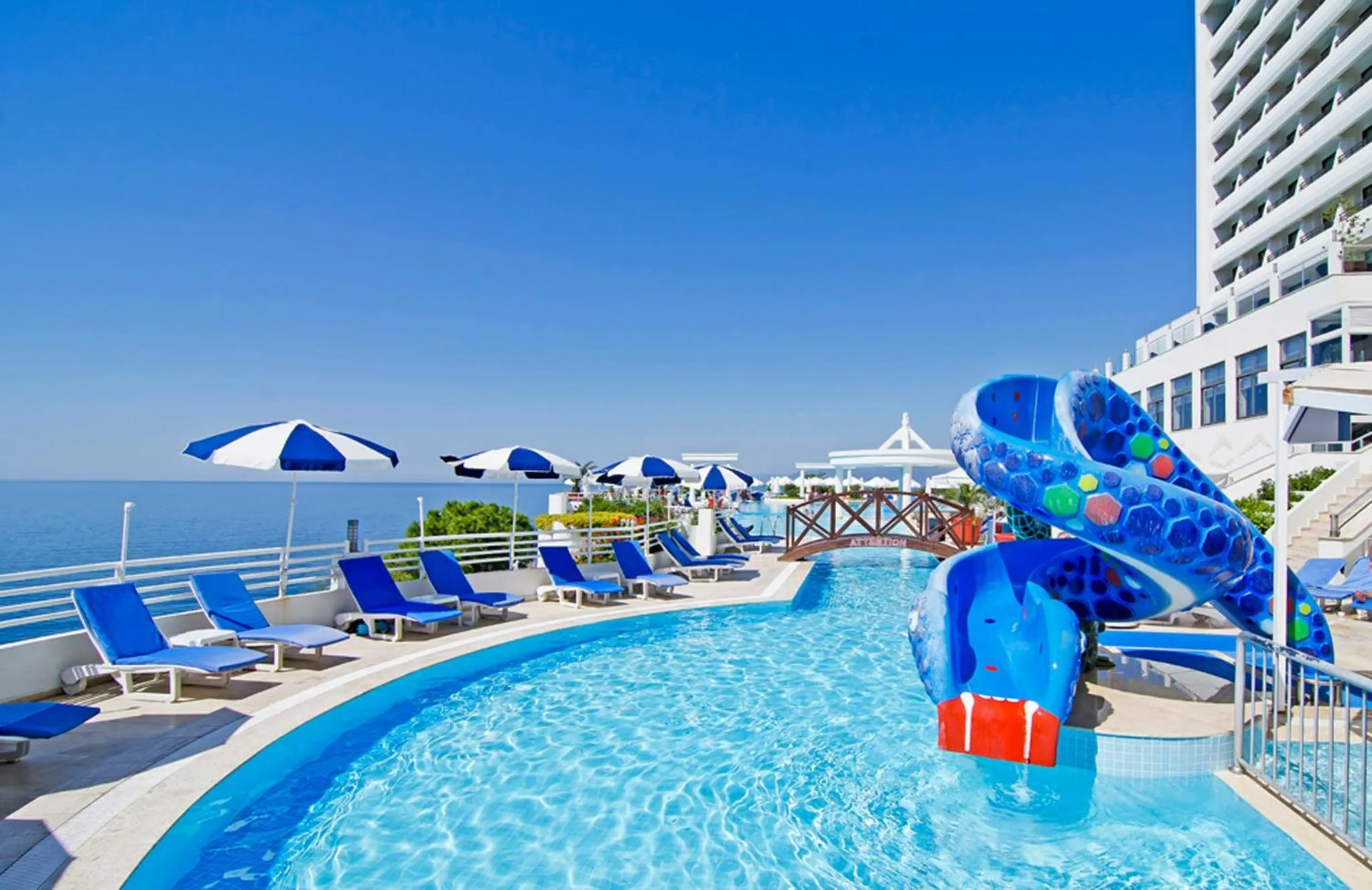 Swimming pool in Korumar Hotel Deluxe