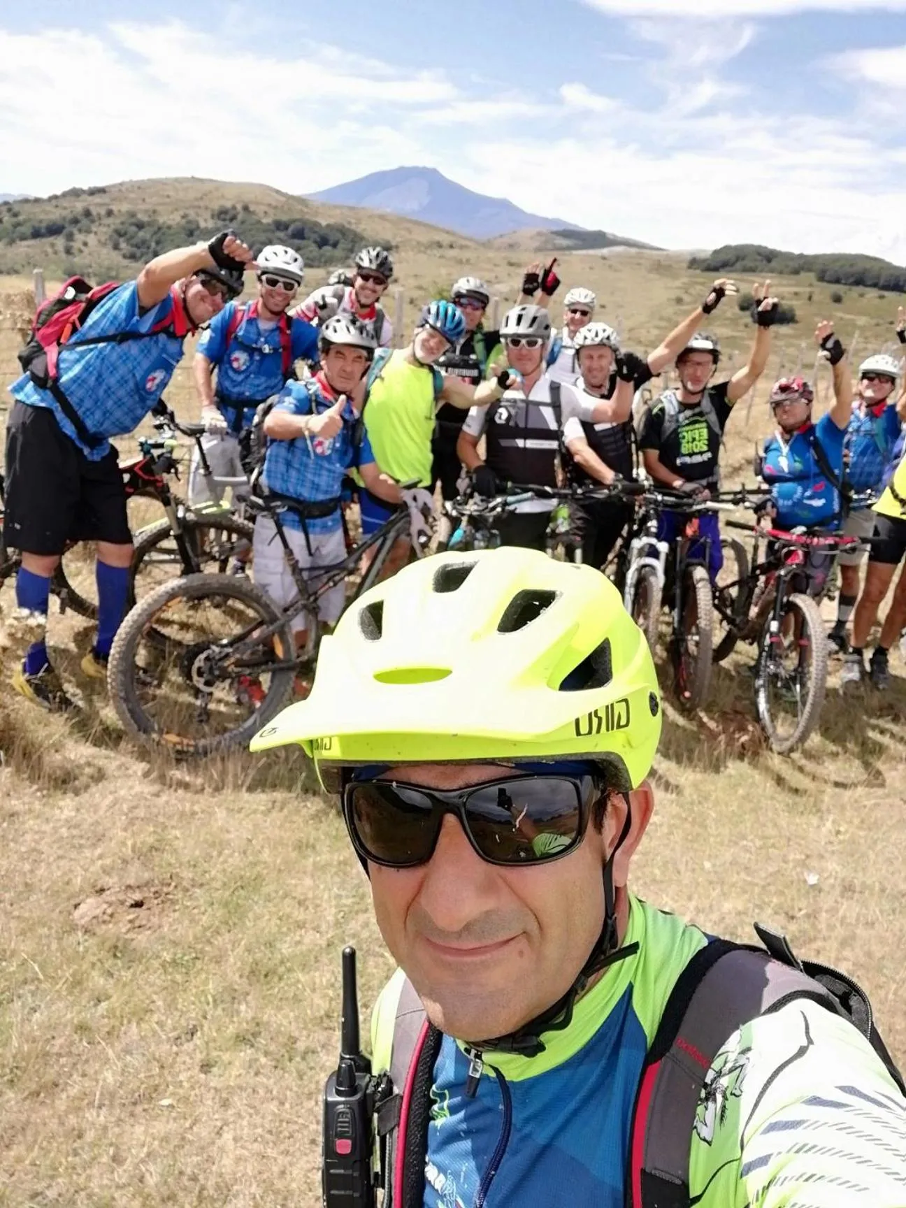 Hiking in Ai Tre Parchi Bed And Bike