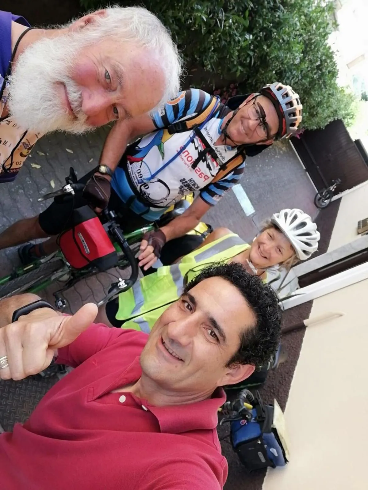 group of guests in Ai Tre Parchi Bed And Bike