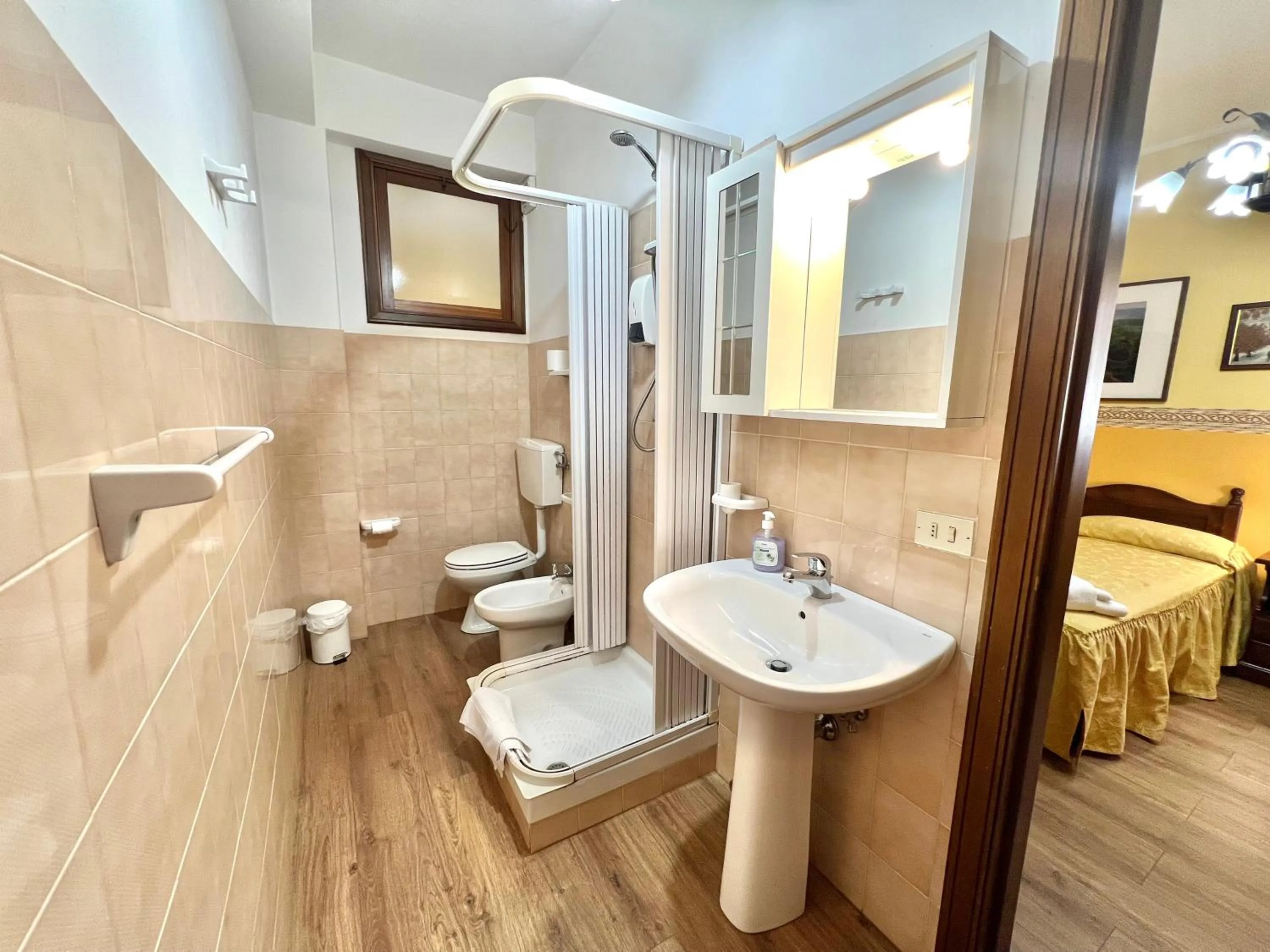 Bathroom in Ai Tre Parchi Bed And Bike